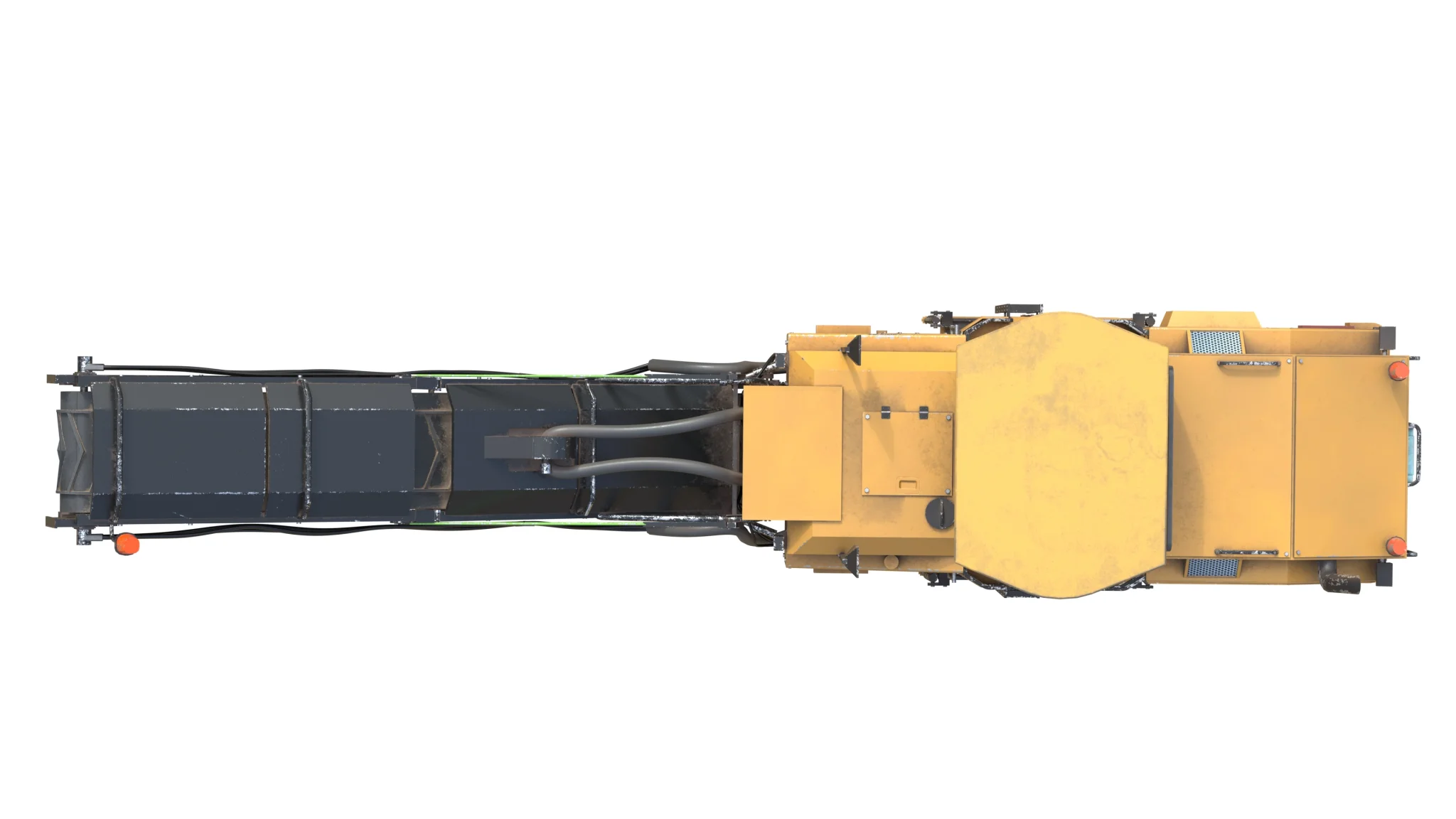 Cold Planers PM200, 3D model preview 6