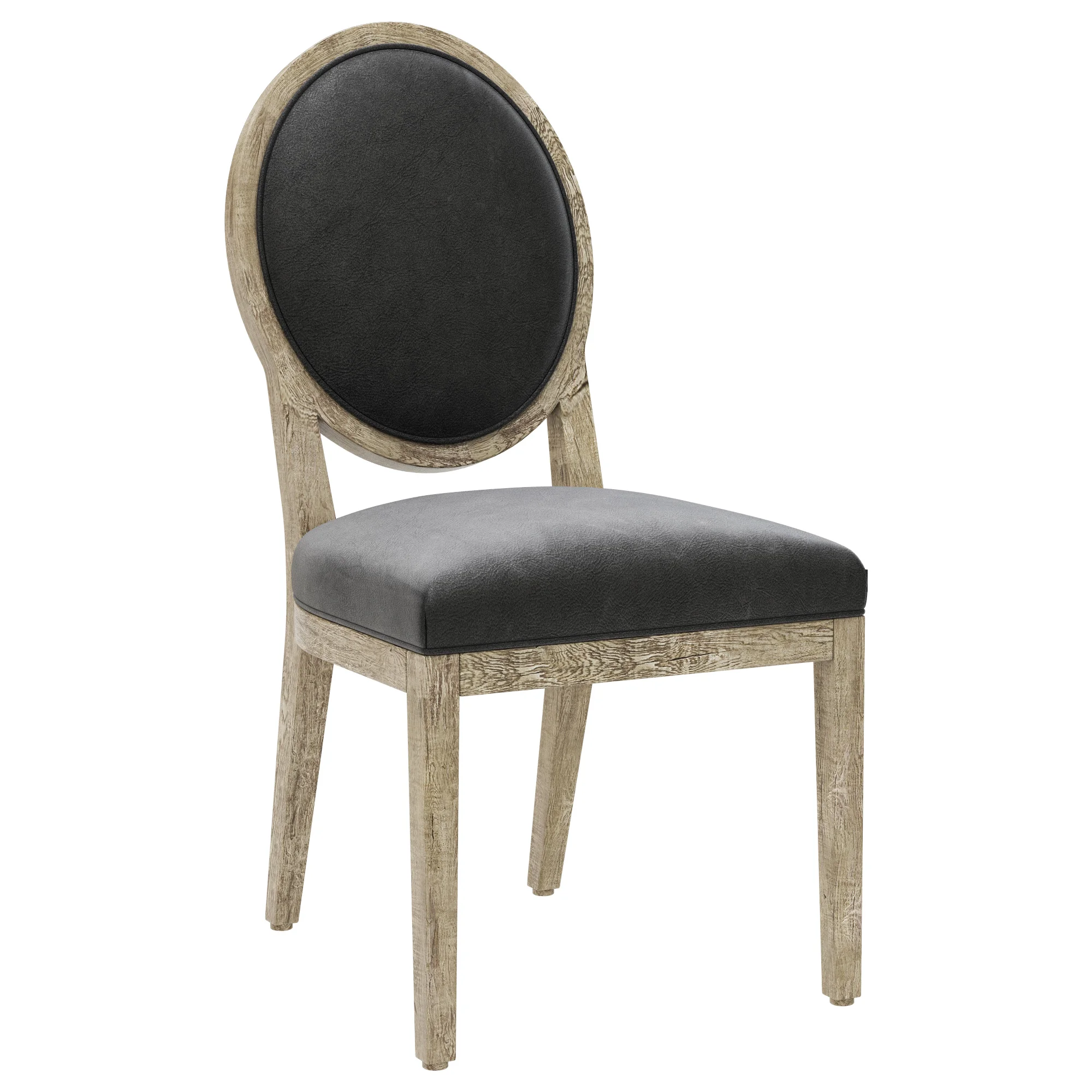 Restoration Hardware French Contemporary Round Chair — 3D model preview 1