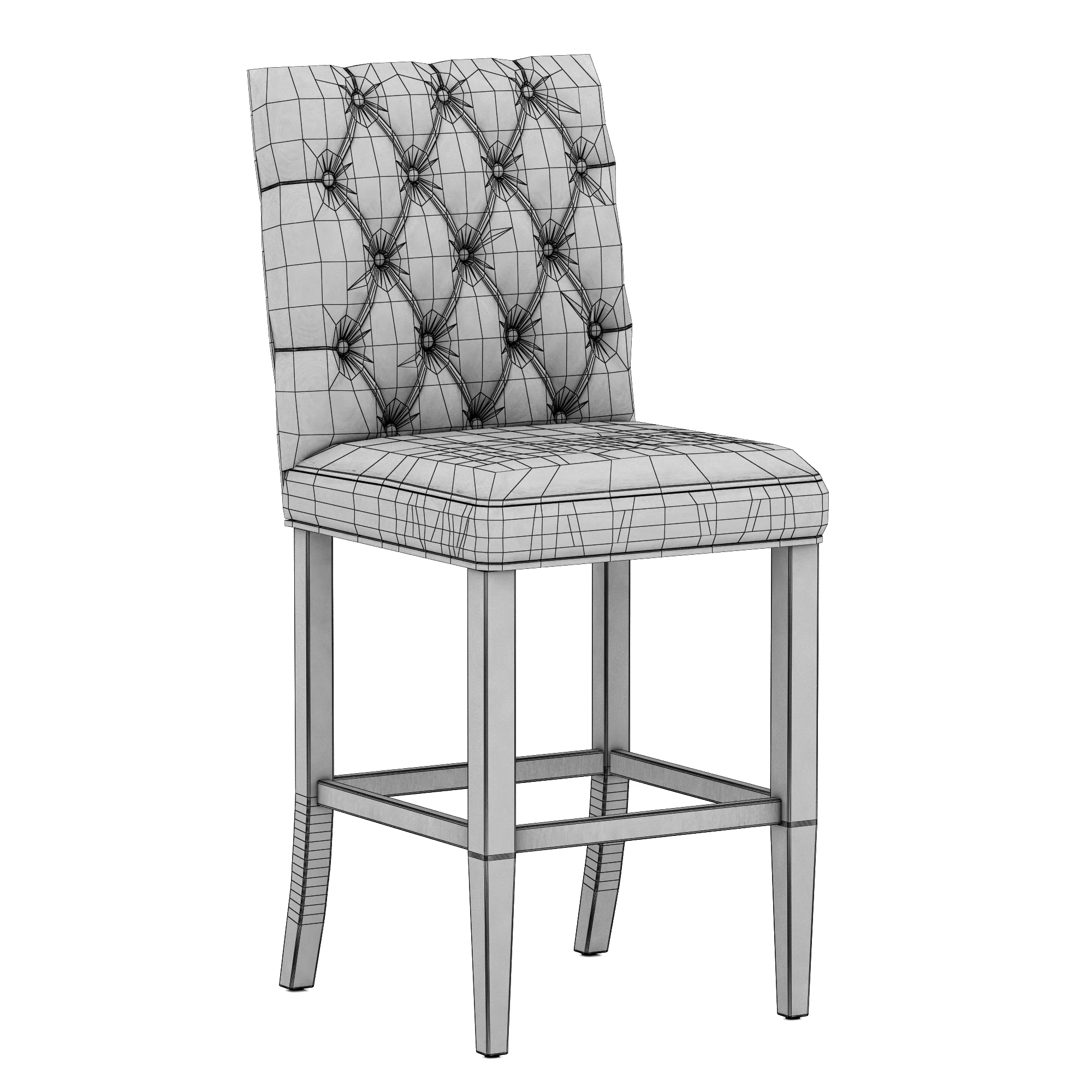 Dantone Home Bardo 2 Stool — 3D model preview 8