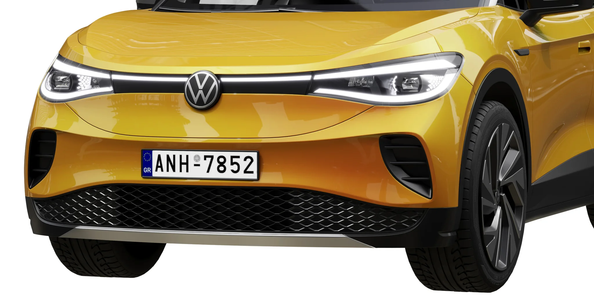 Volkswagen ID4, 3D model preview 5