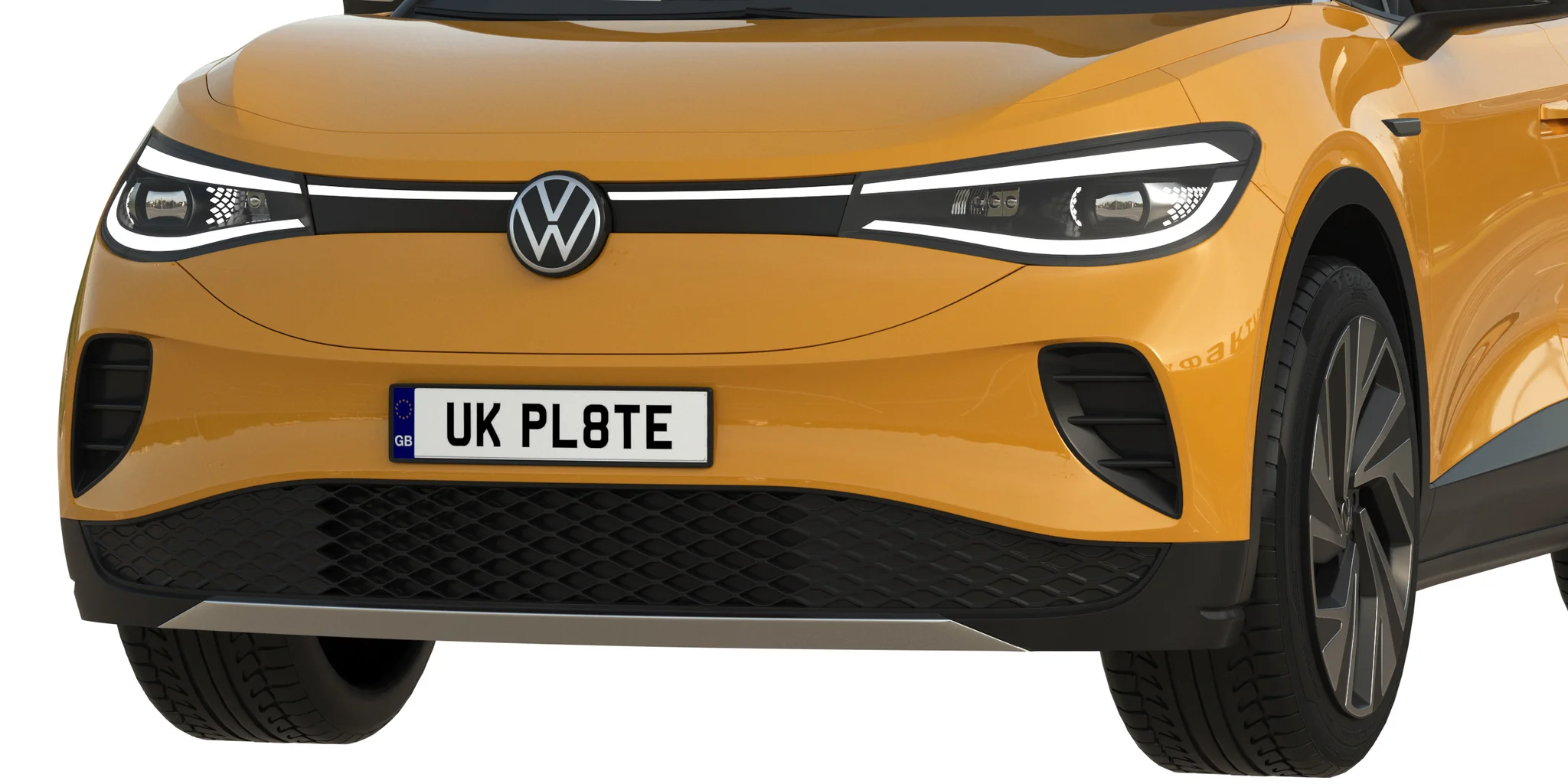 Volkswagen ID4, 3D model preview 7