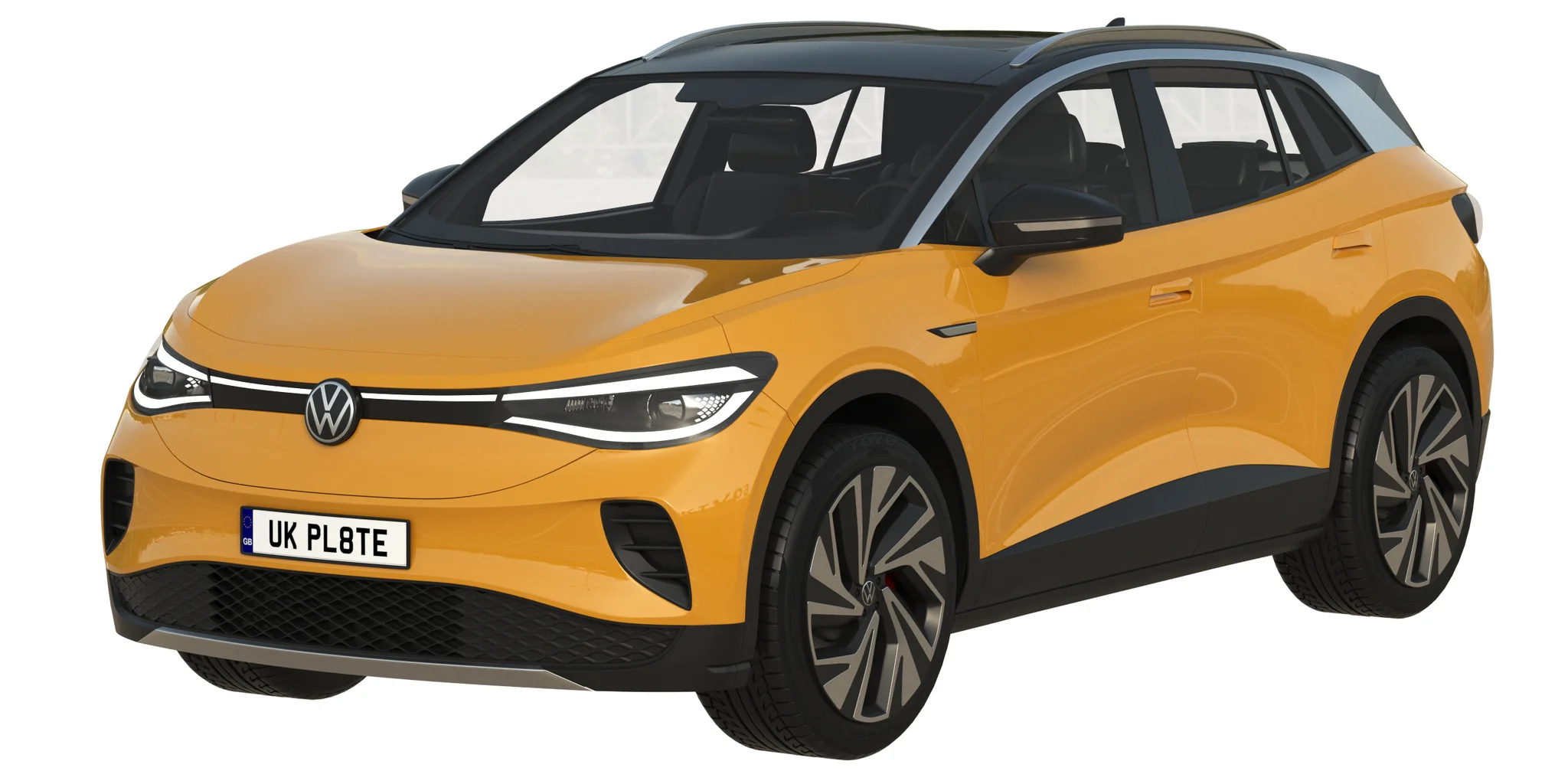 Volkswagen ID4, 3D model preview 20