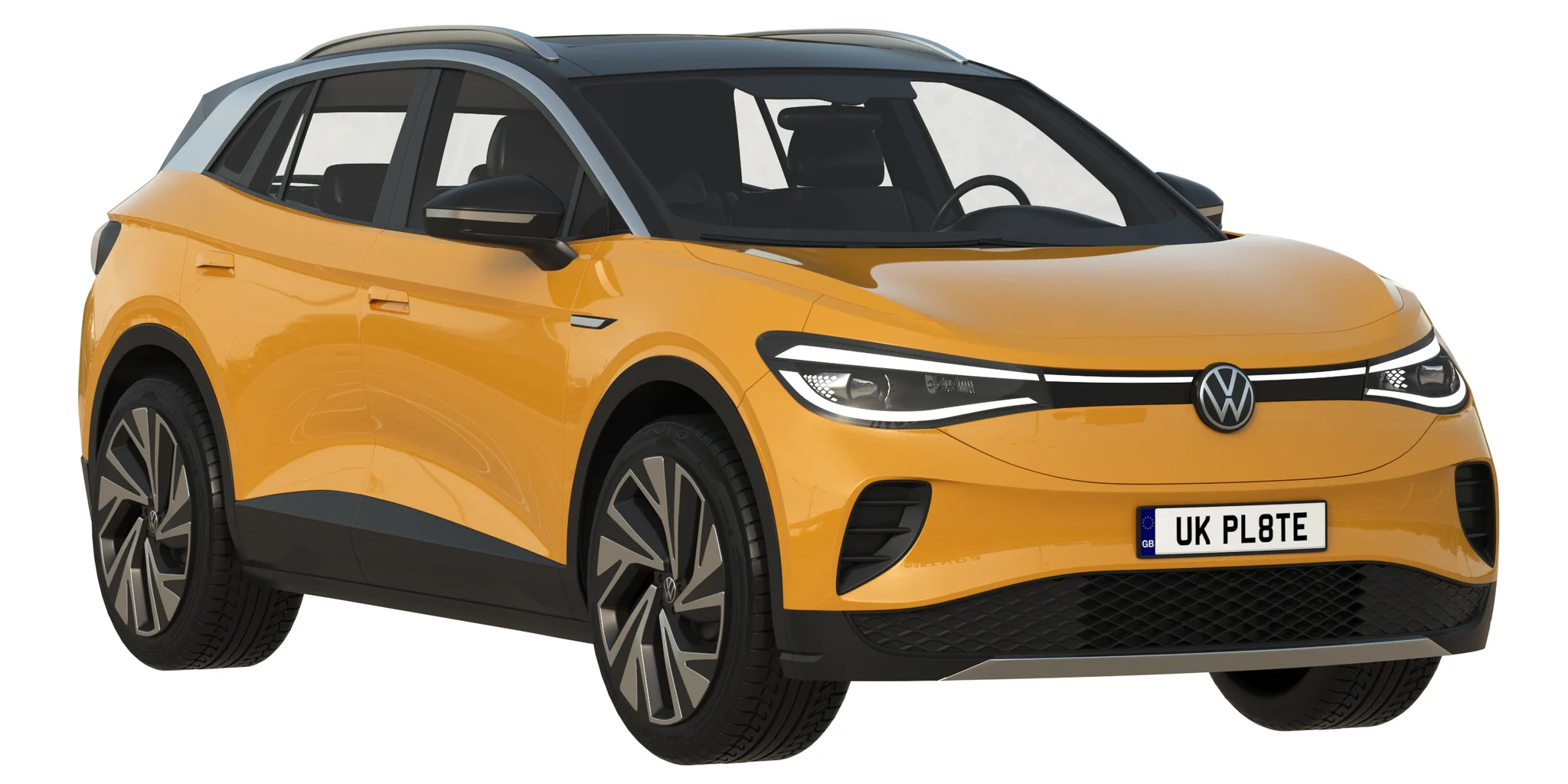 Volkswagen ID4, 3D model preview 28