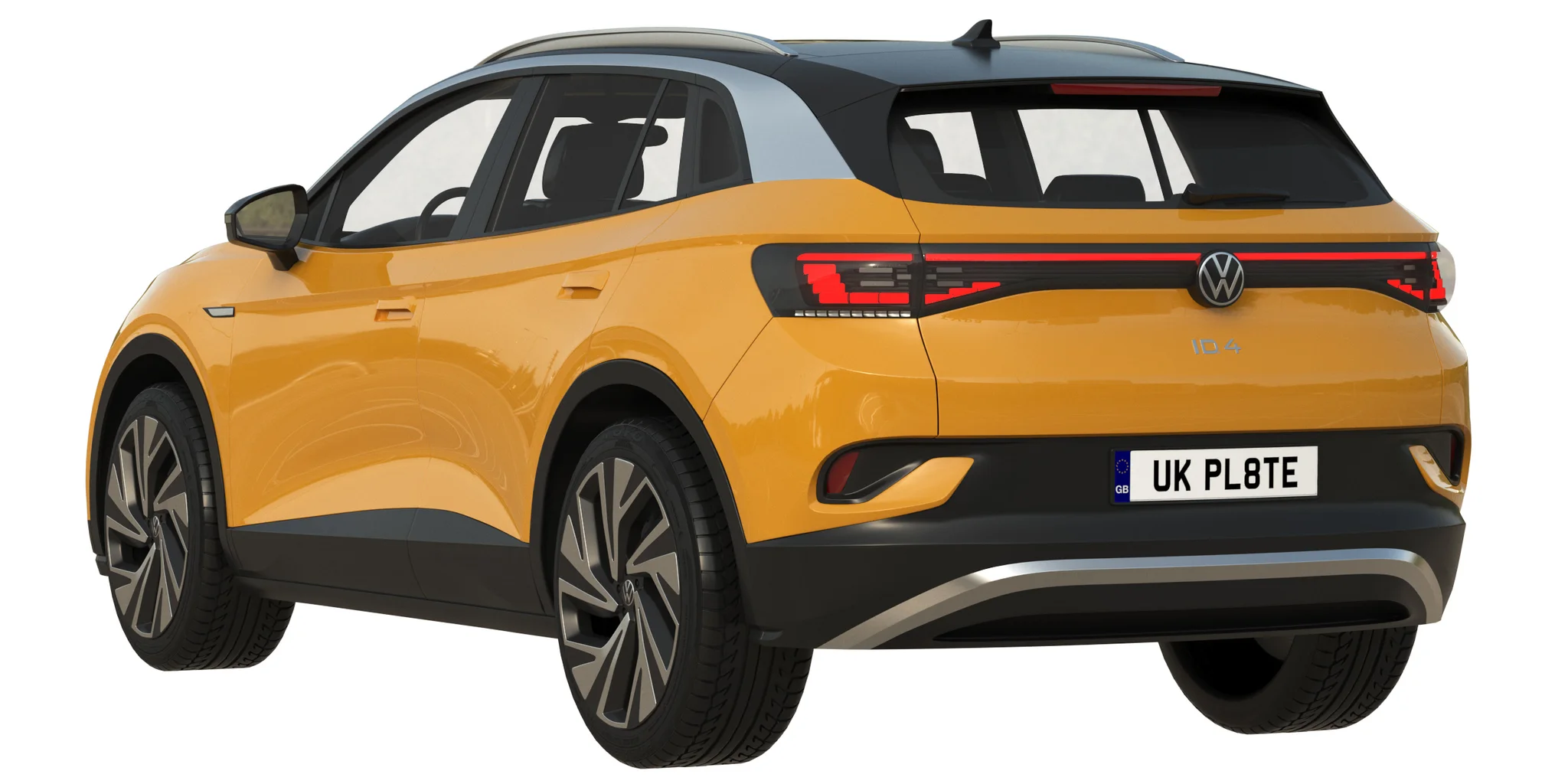 Volkswagen ID4, 3D model preview 34