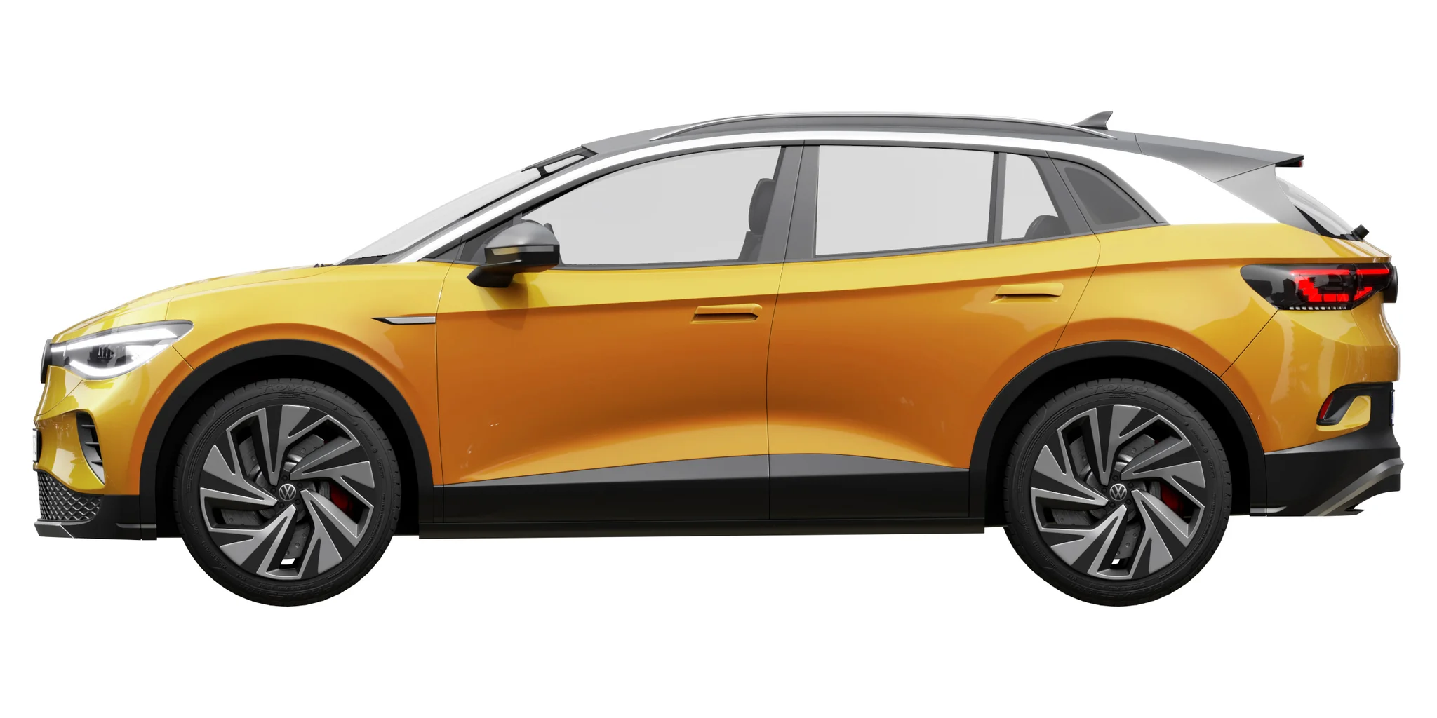 Volkswagen ID4, 3D model preview 40