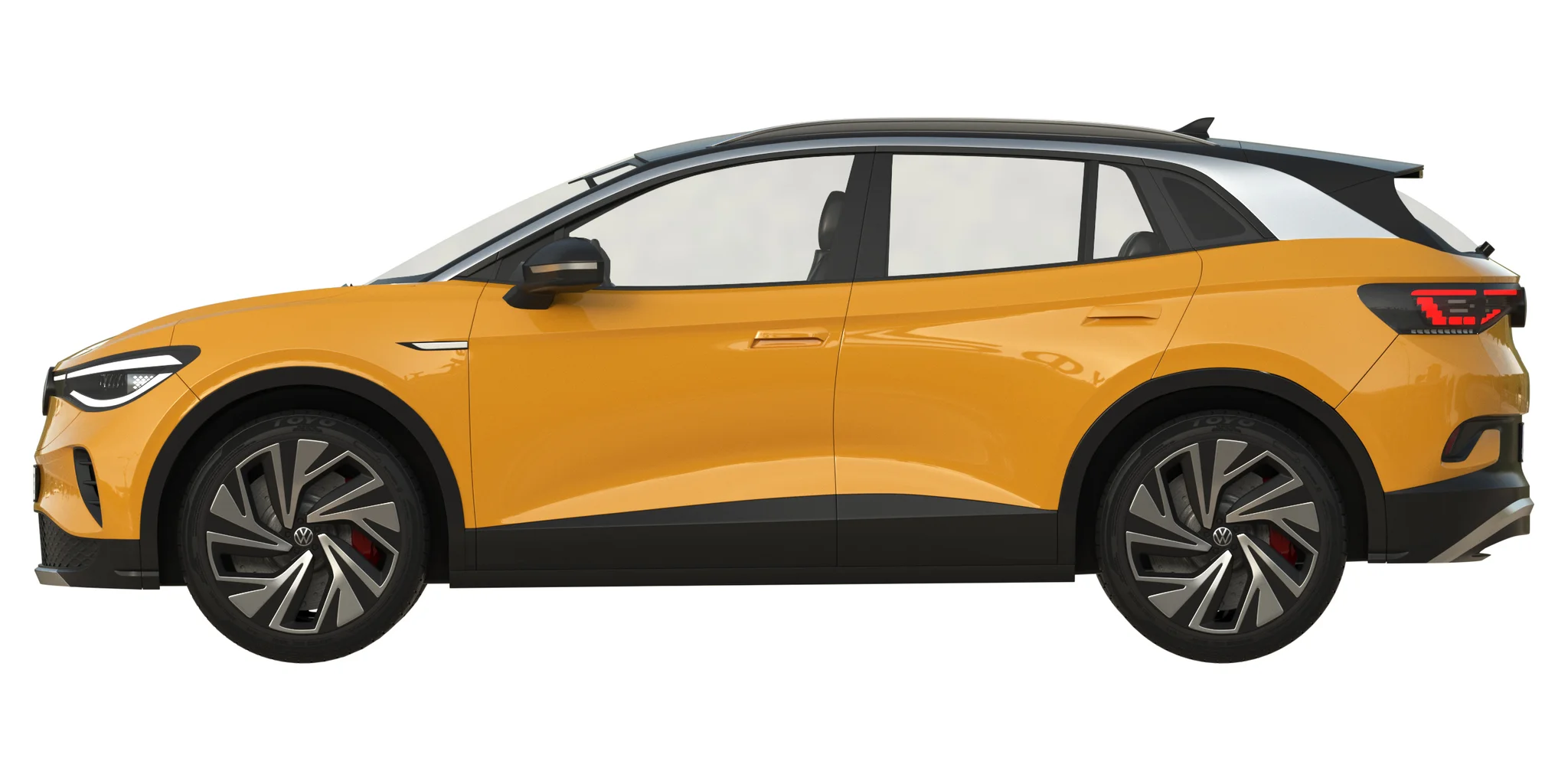 Volkswagen ID4, 3D model preview 42