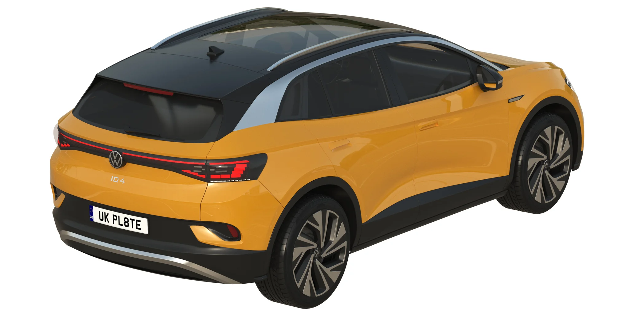Volkswagen ID4, 3D model preview 54