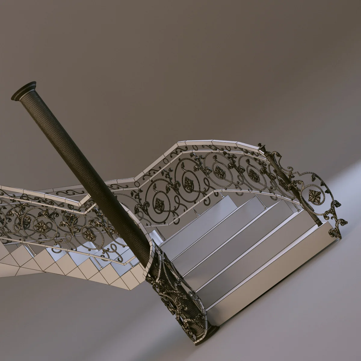 Stairs2 — 3D model preview 1