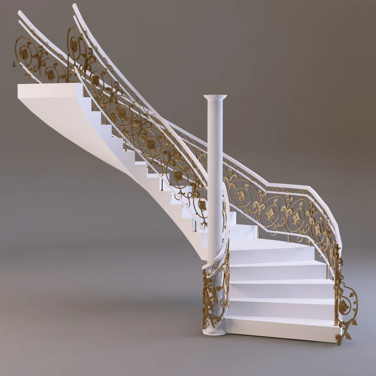 Stairs2 — 3D model preview 2