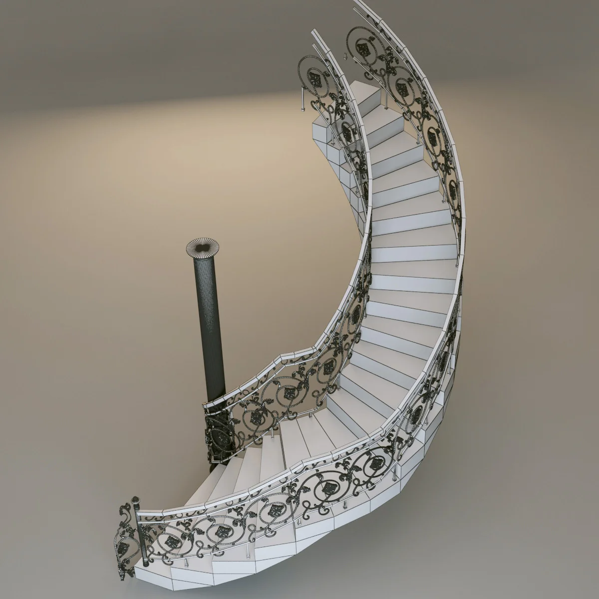 Stairs2 — 3D model preview 7