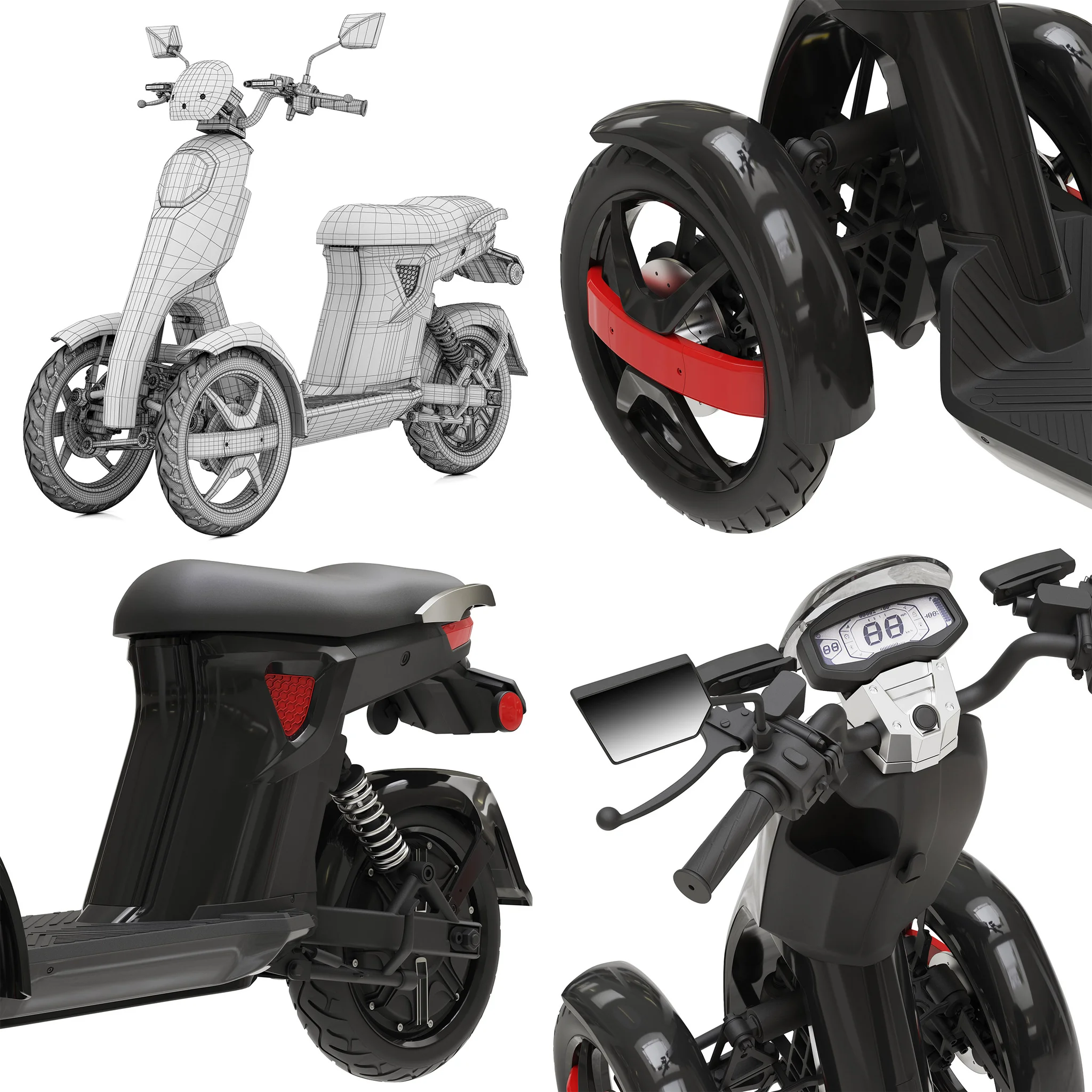 Doohan ITango, 3D model preview 12