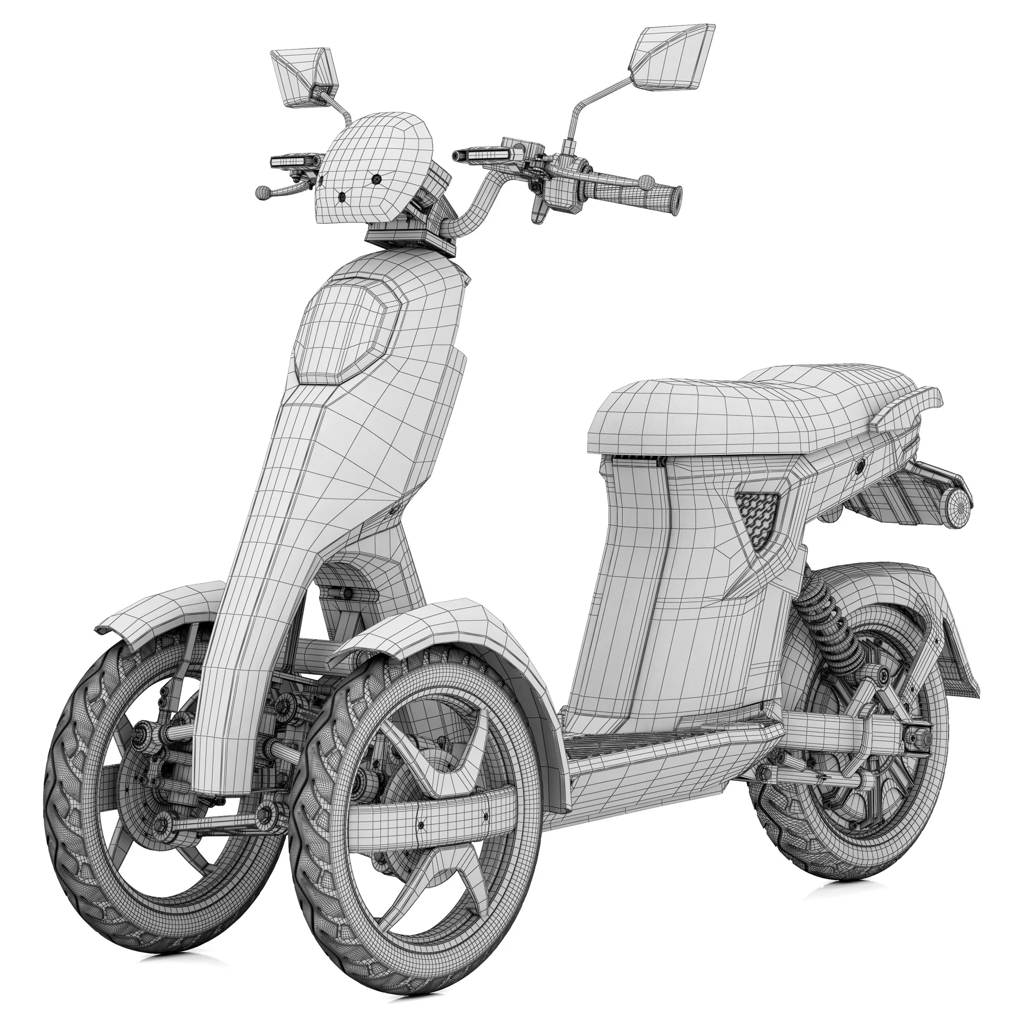 Doohan ITango, 3D model preview 17