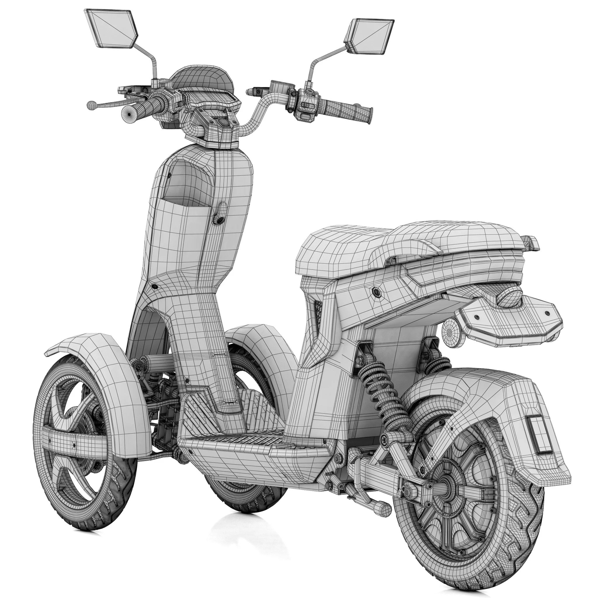 Doohan ITango, 3D model preview 18