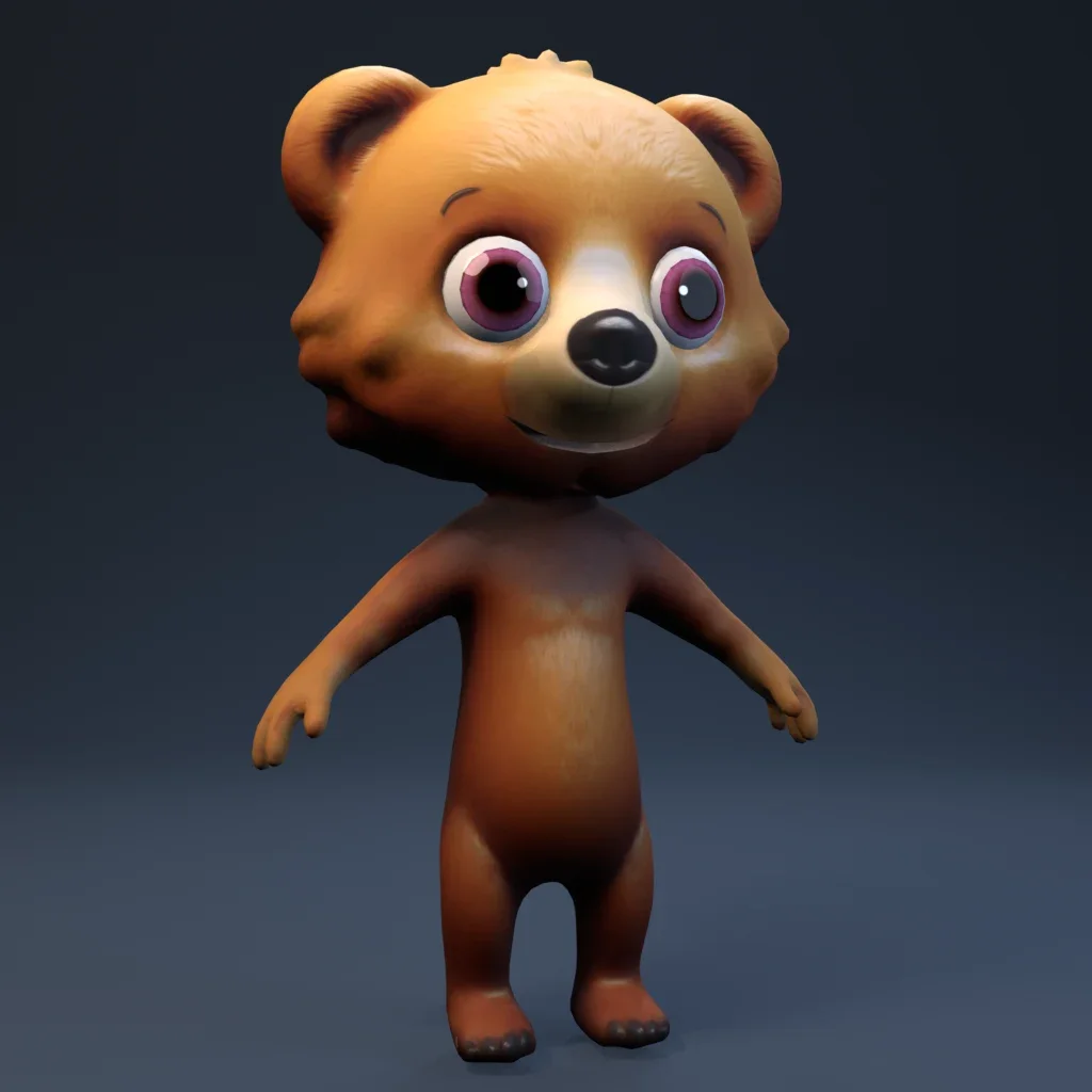 Anthro Bear Rigged