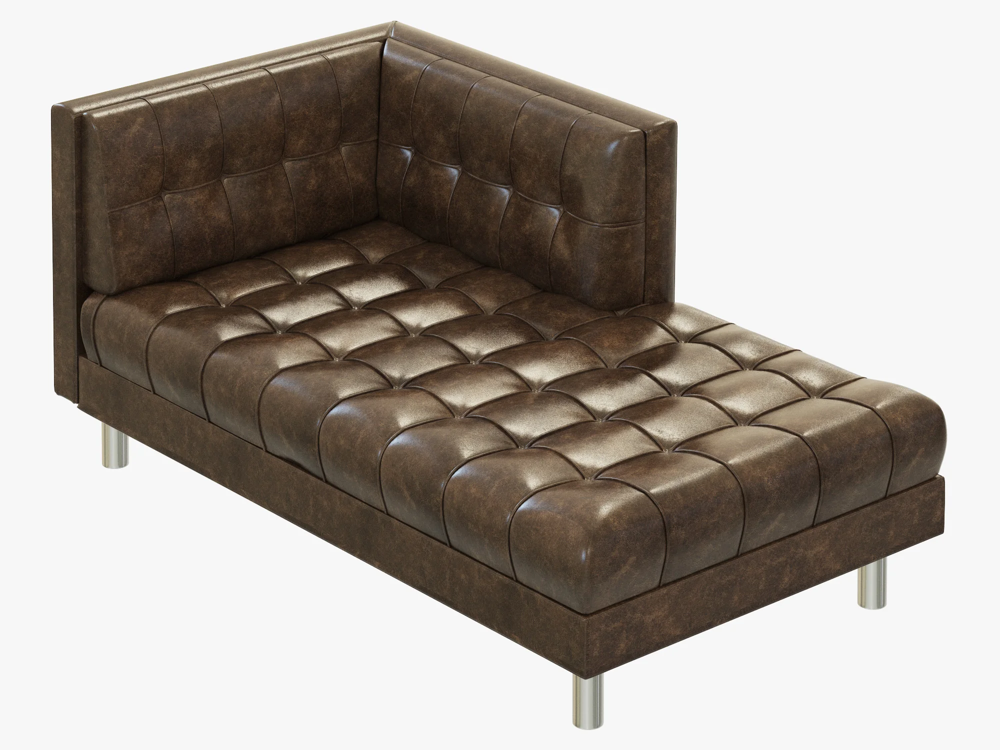 Bernhardt Dunhill Right Arm Chaise — 3D model preview 1