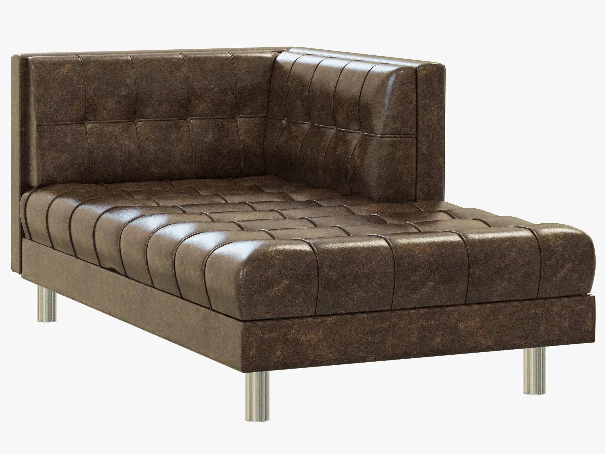 Bernhardt Dunhill Right Arm Chaise — 3D model preview 6