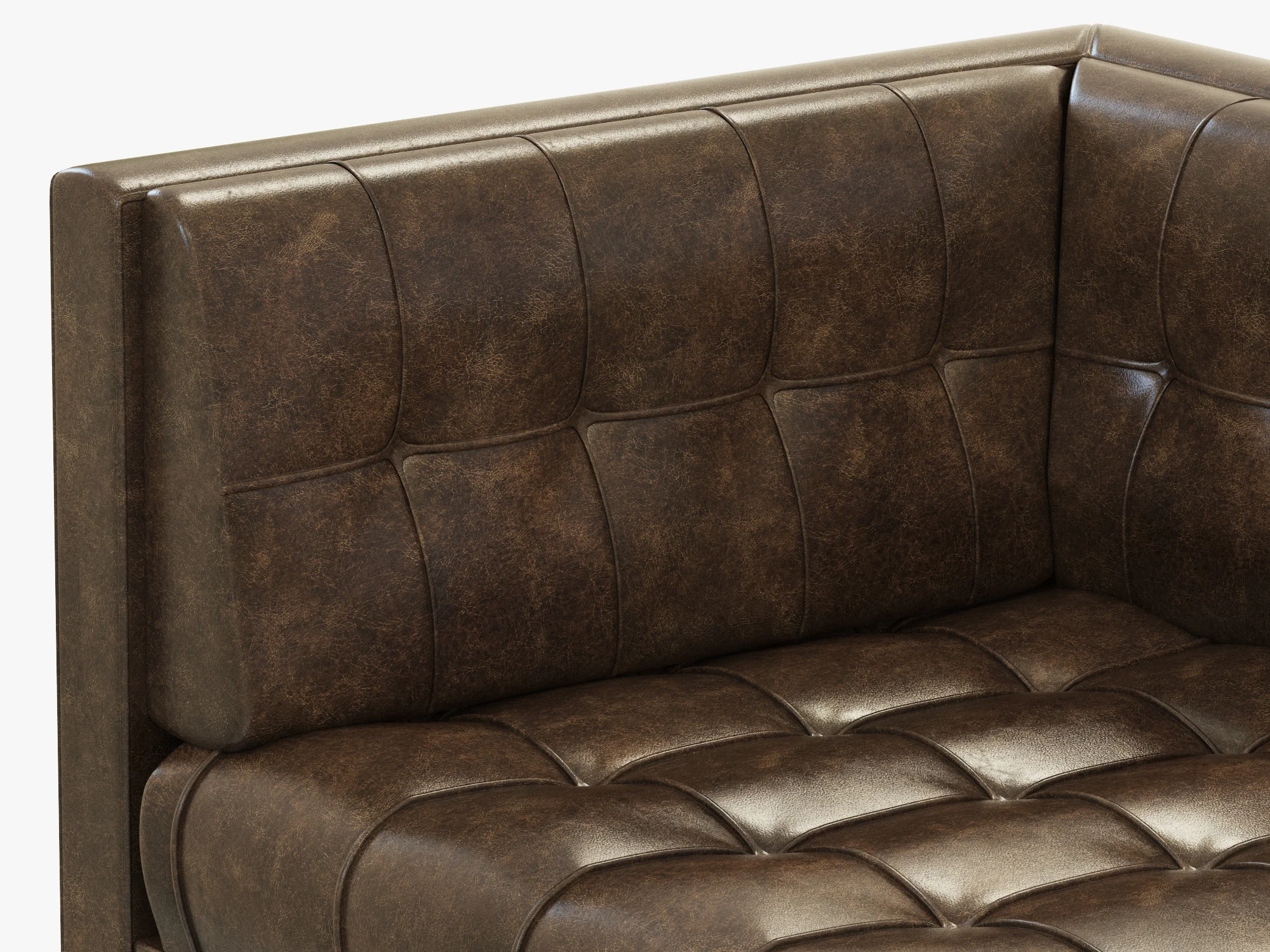 Bernhardt Dunhill Right Arm Chaise — 3D model preview 7