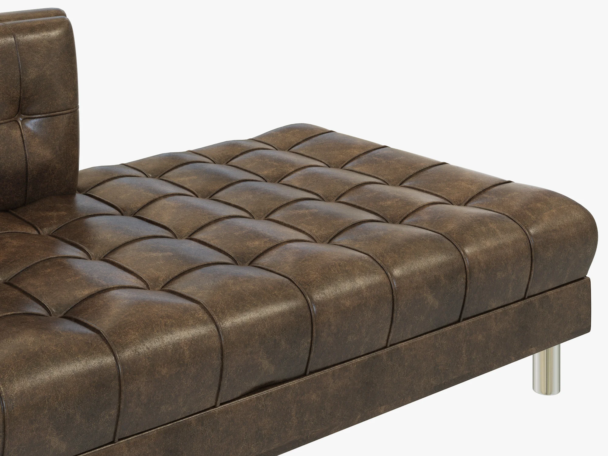 Bernhardt Dunhill Right Arm Chaise — 3D model preview 12