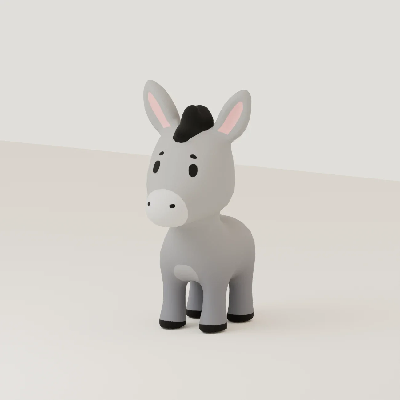 Stylized Animal Donkey