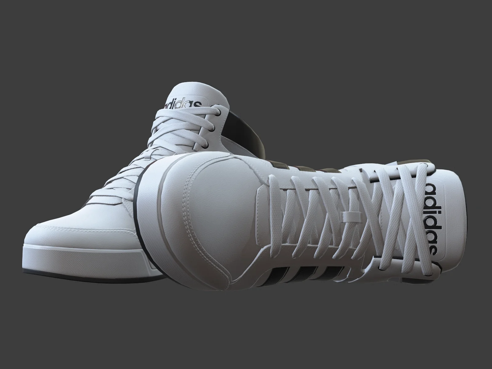 Adidas-NeoRaleigh 9TIS sneaker 2, 3D model preview 3