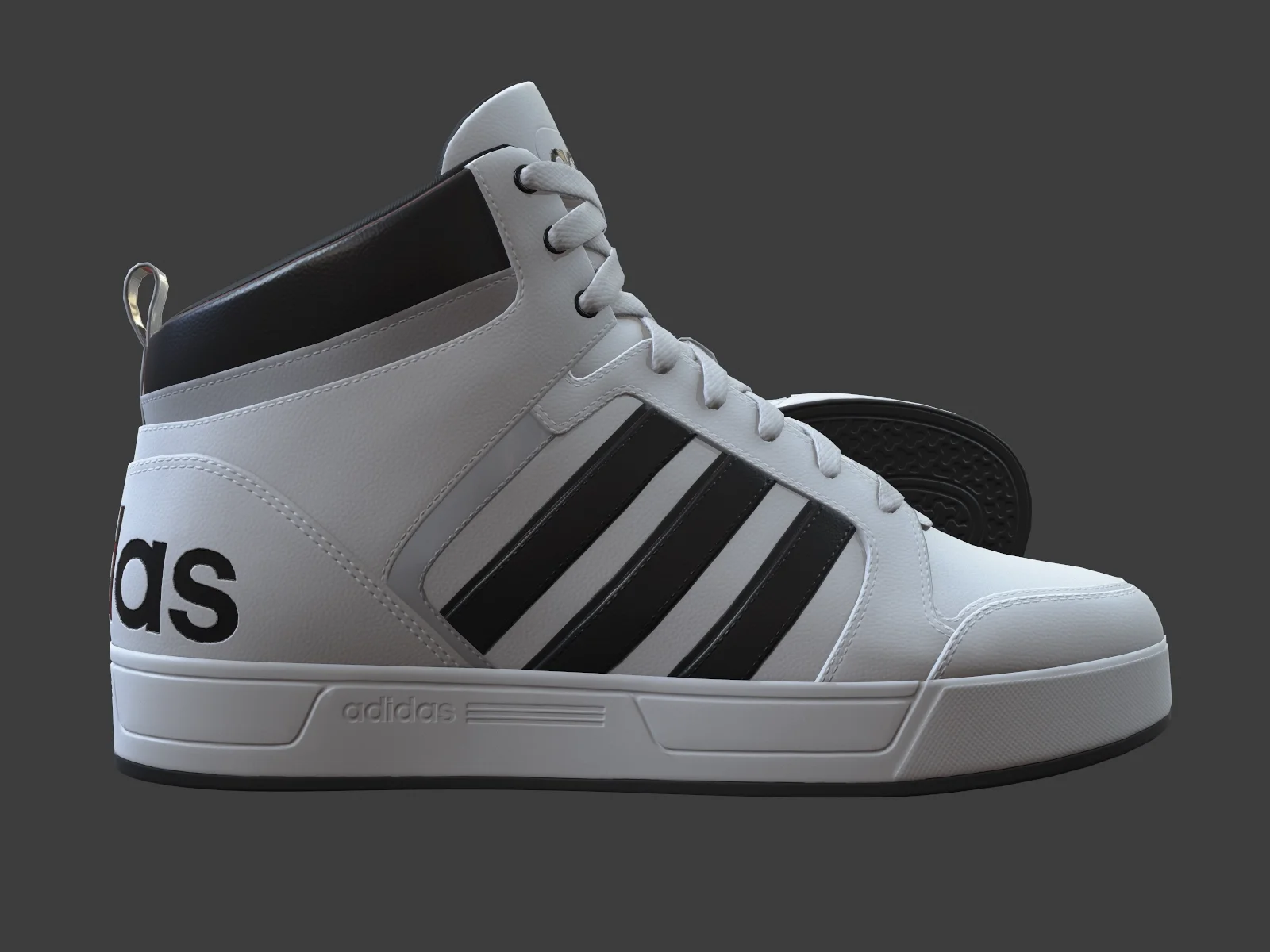 Adidas-NeoRaleigh 9TIS sneaker 2, 3D model preview 9