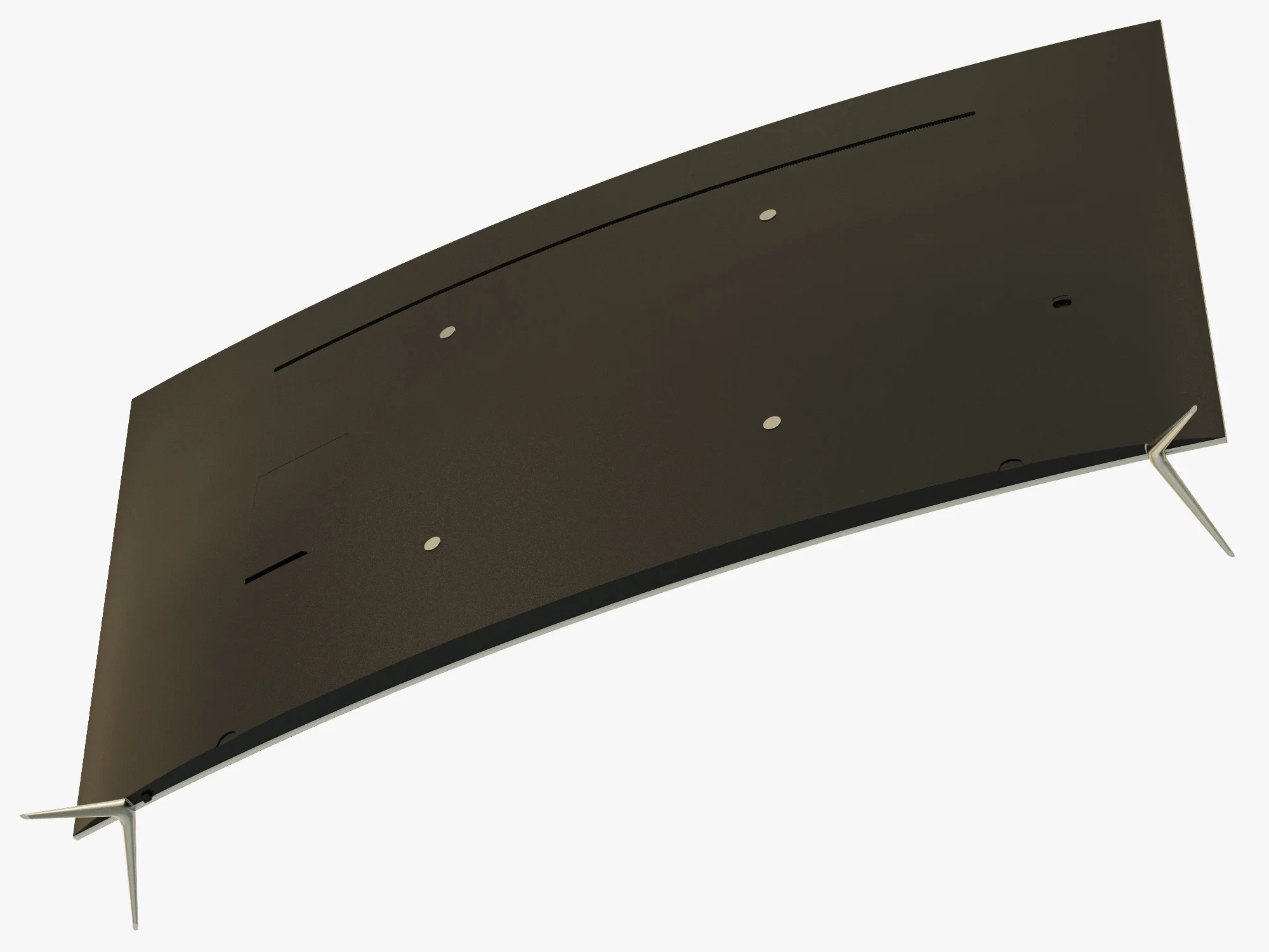 Samsung 65 SUHD 4K Curved Smart TV KS7500 Series 7 — 3D model preview 13