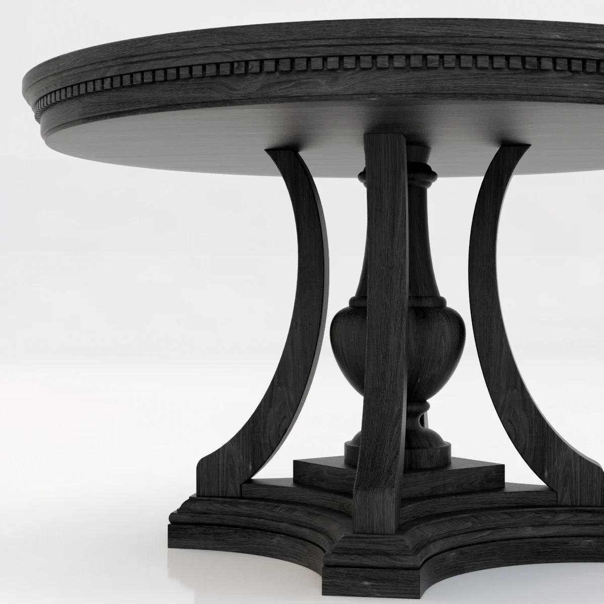 Restoration Hardware St. James Round Dining Table — 3D model preview 2