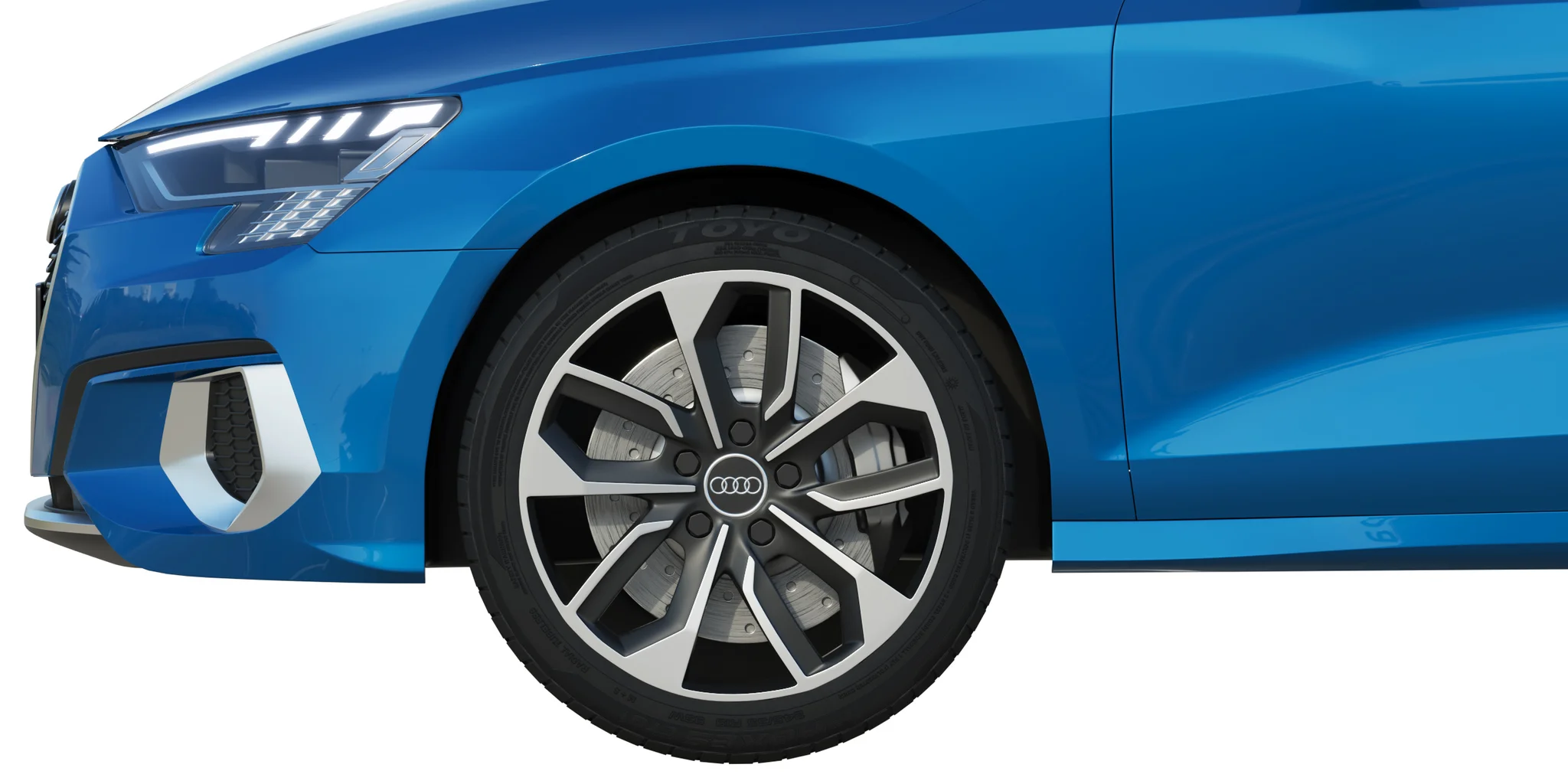 Audi A3 Sportback, 3D model preview 1