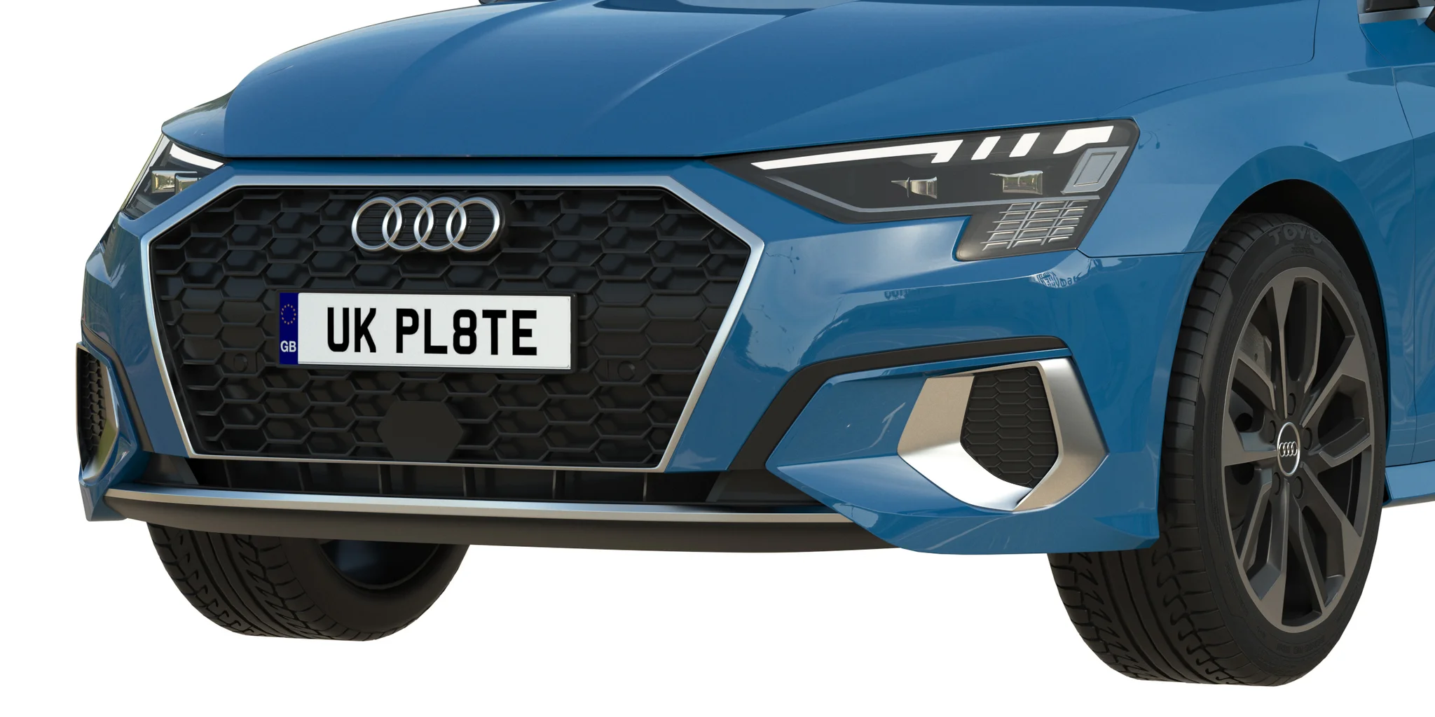 Audi A3 Sportback, 3D model preview 4