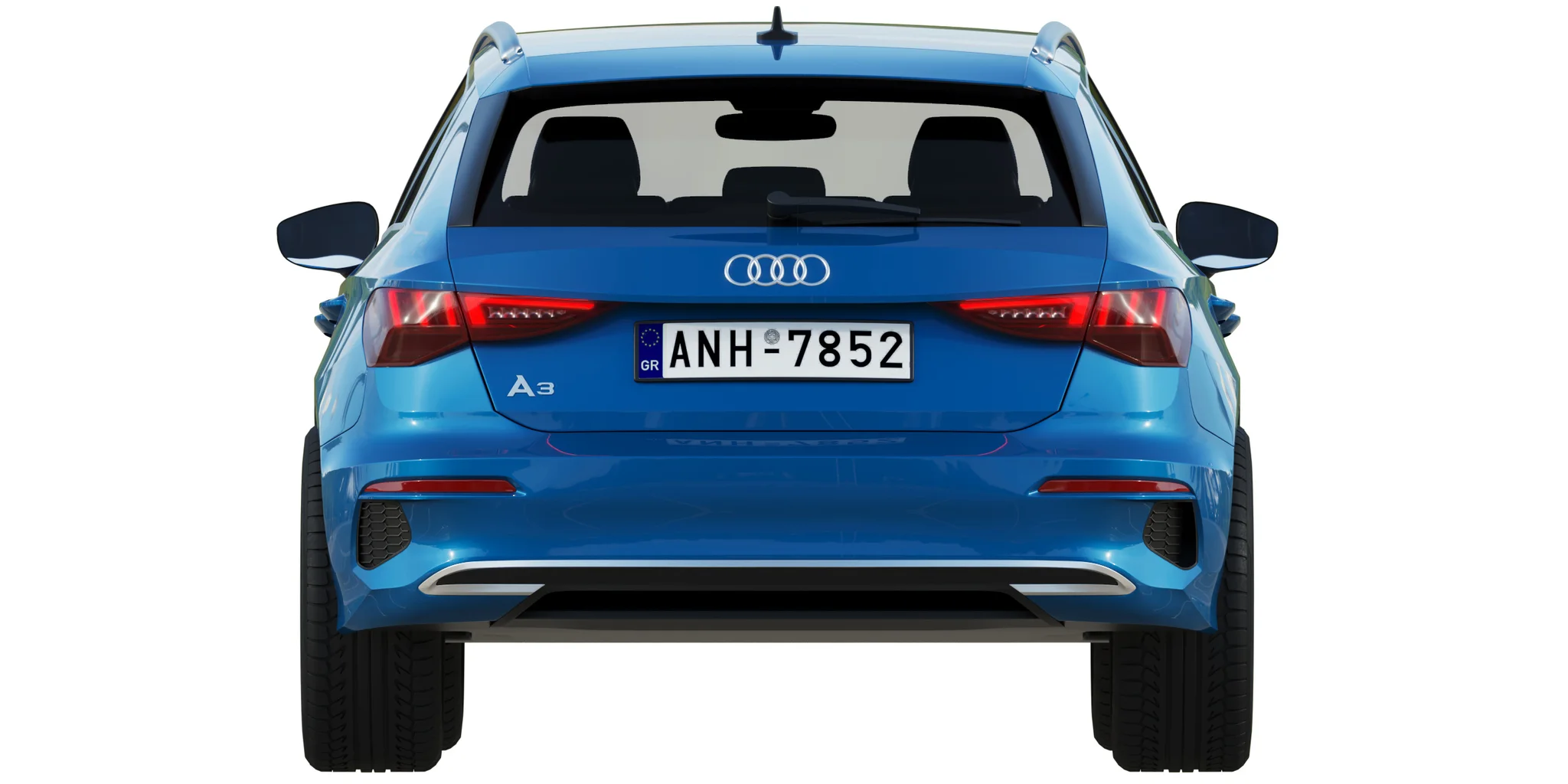 Audi A3 Sportback, 3D model preview 10