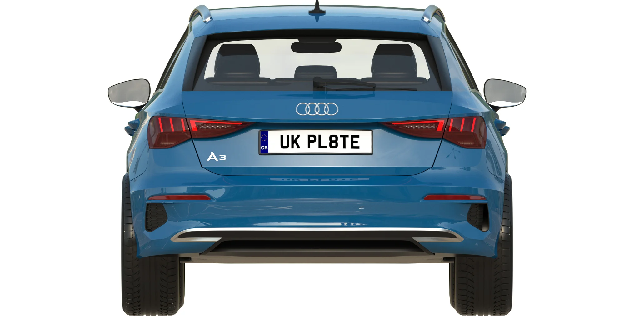 Audi A3 Sportback, 3D model preview 11