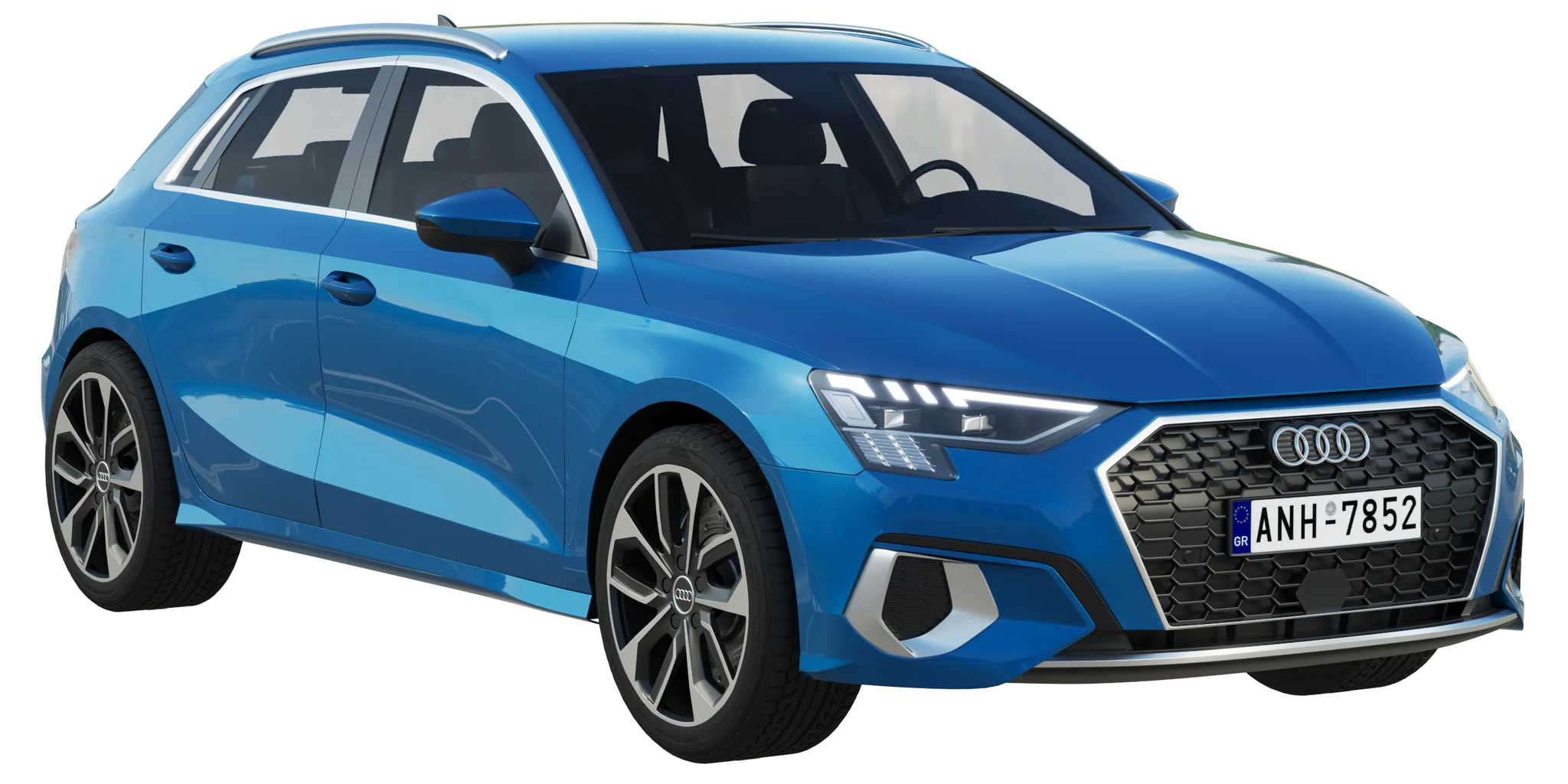 Audi A3 Sportback, 3D model preview 15