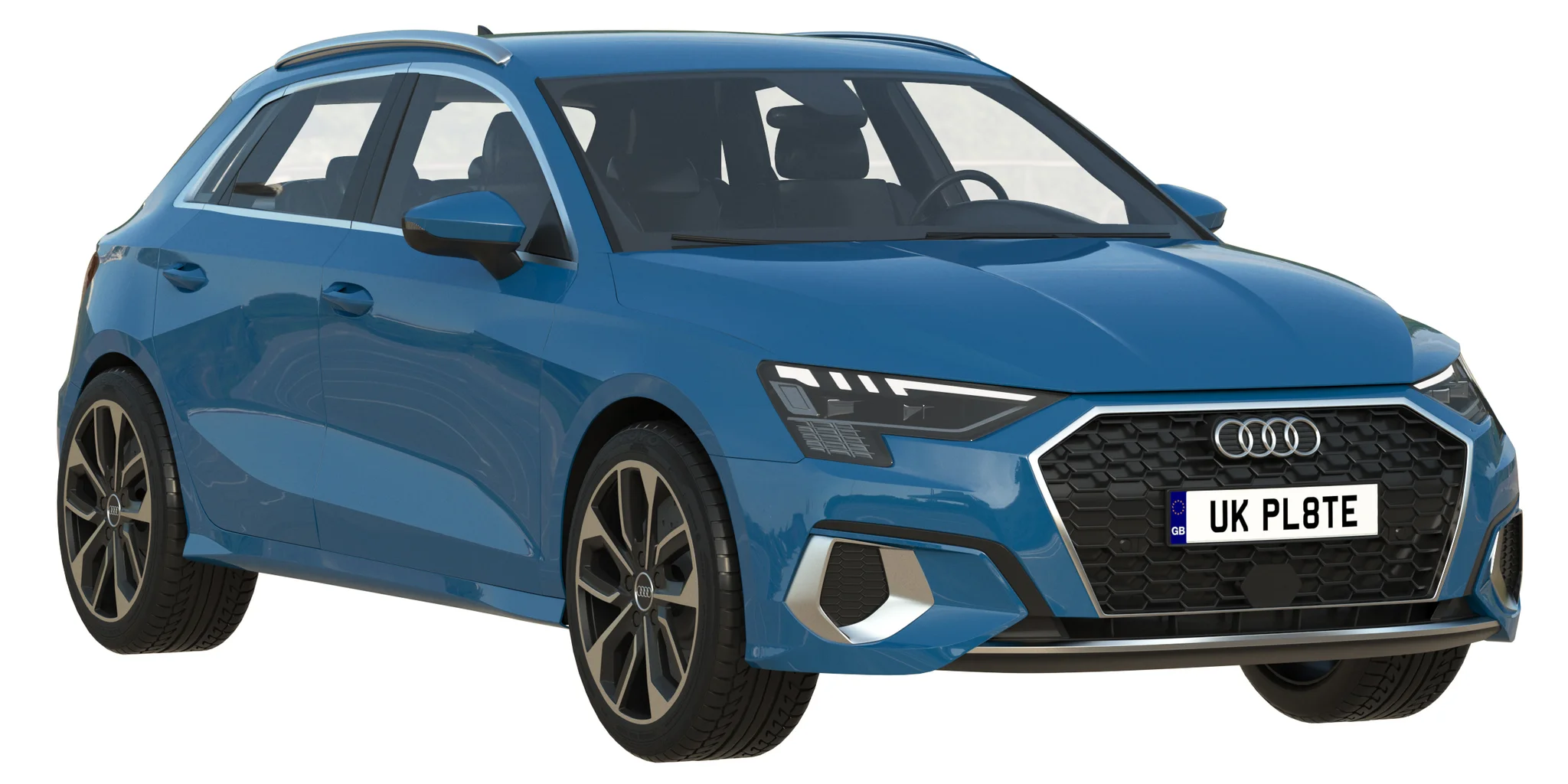 Audi A3 Sportback, 3D model preview 19
