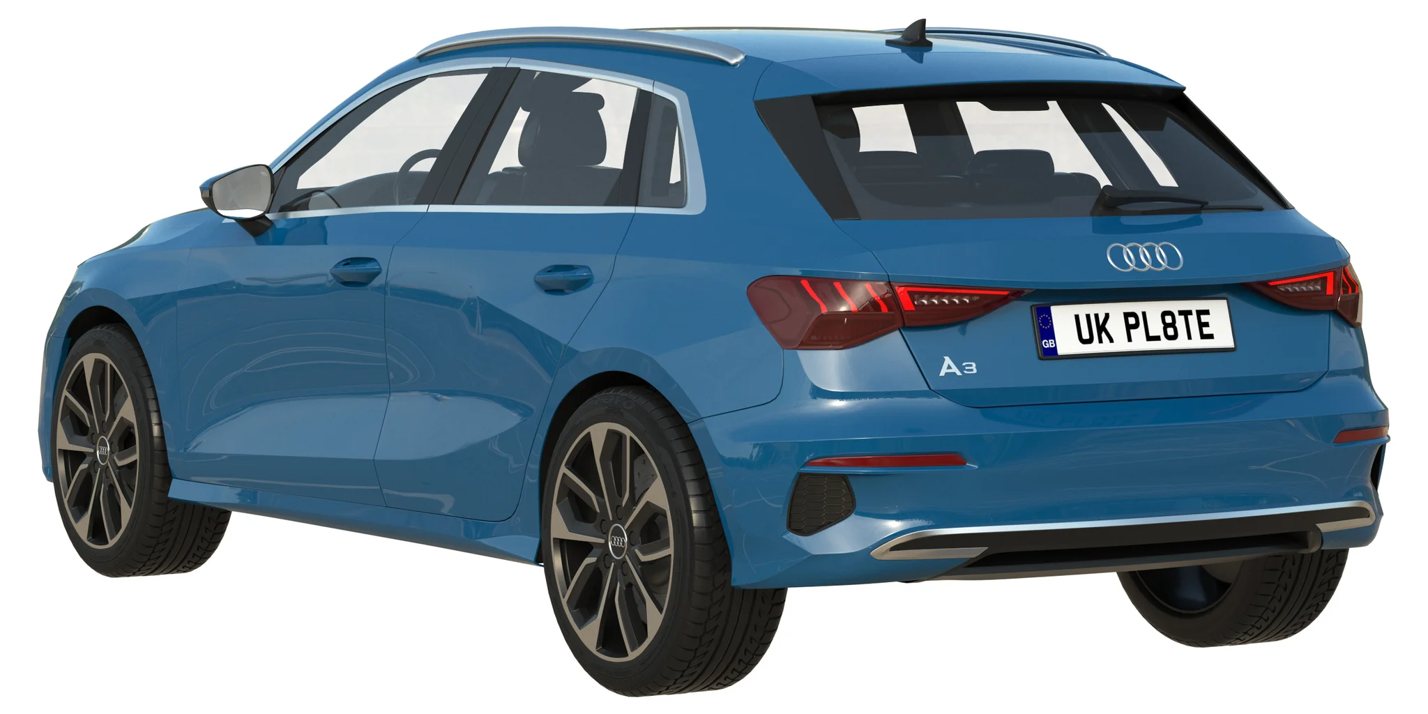 Audi A3 Sportback, 3D model preview 23