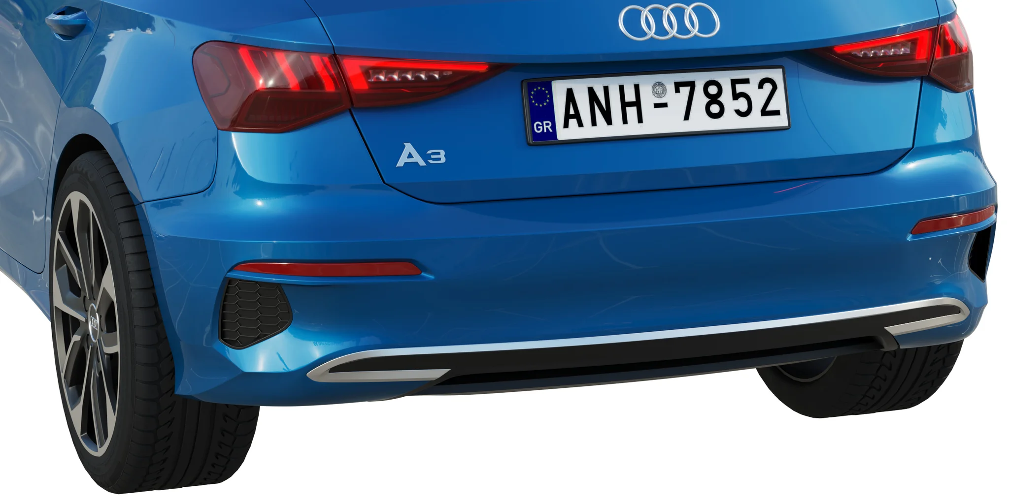 Audi A3 Sportback, 3D model preview 24