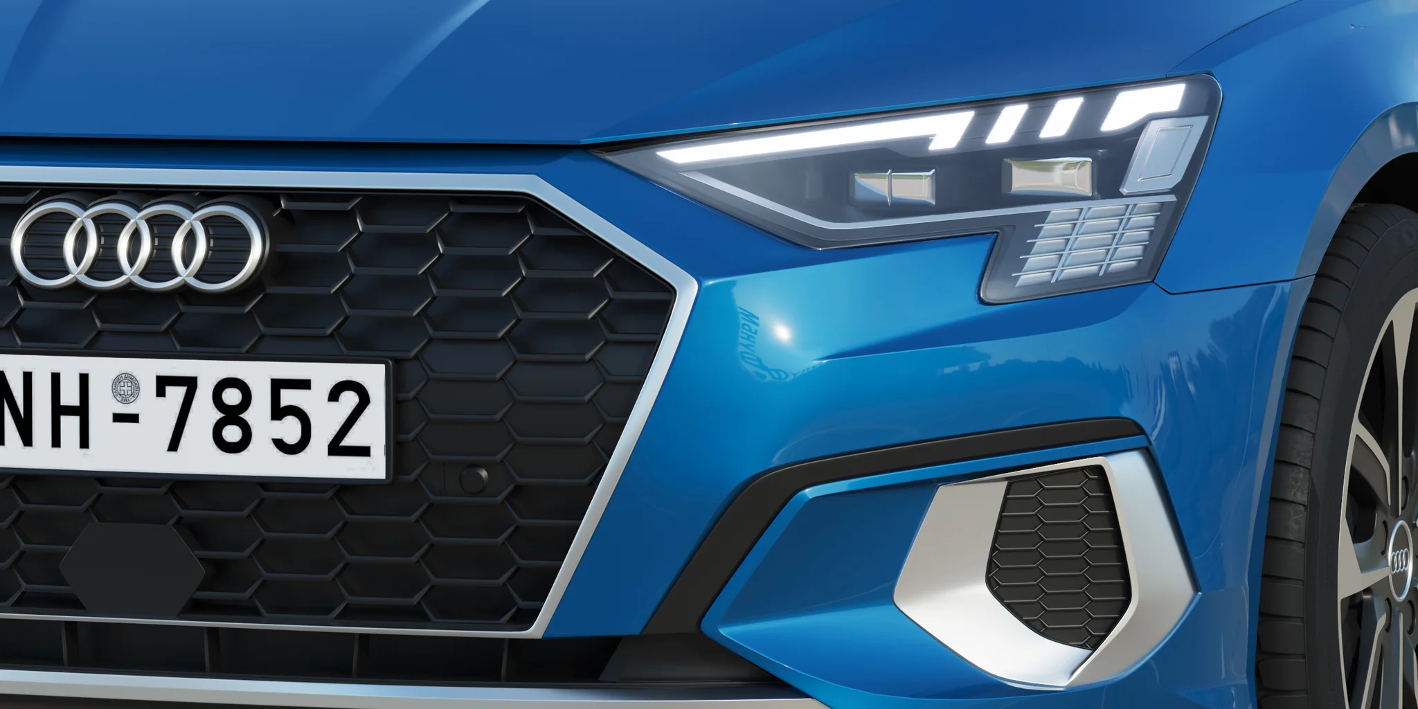 Audi A3 Sportback, 3D model preview 25