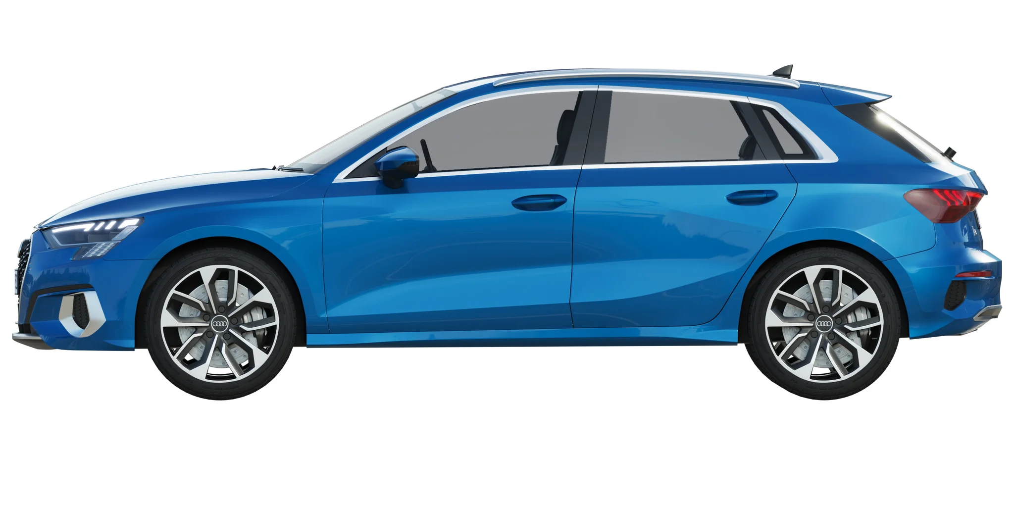 Audi A3 Sportback, 3D model preview 26
