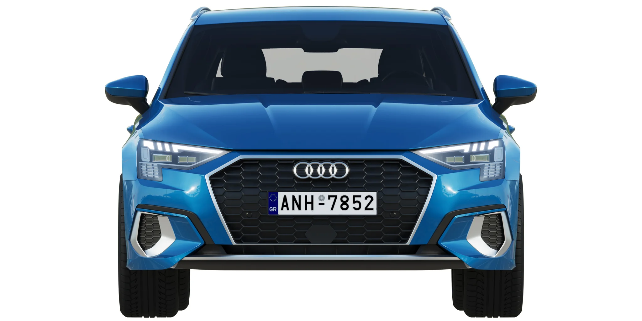 Audi A3 Sportback, 3D model preview 32