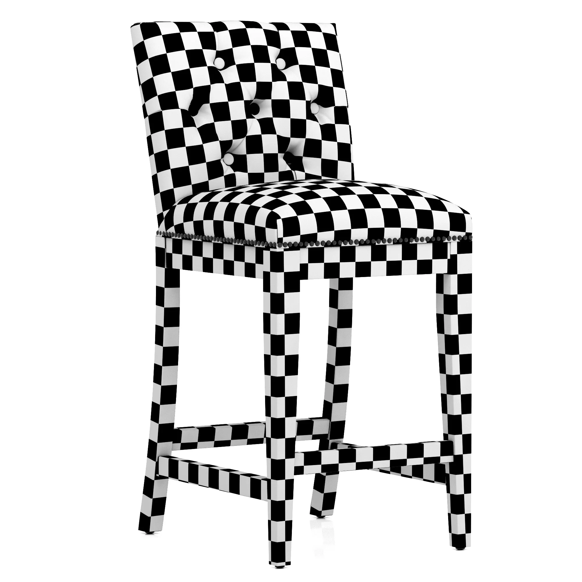 EICHHOLTZ Counter Stool Domino — 3D model preview 9