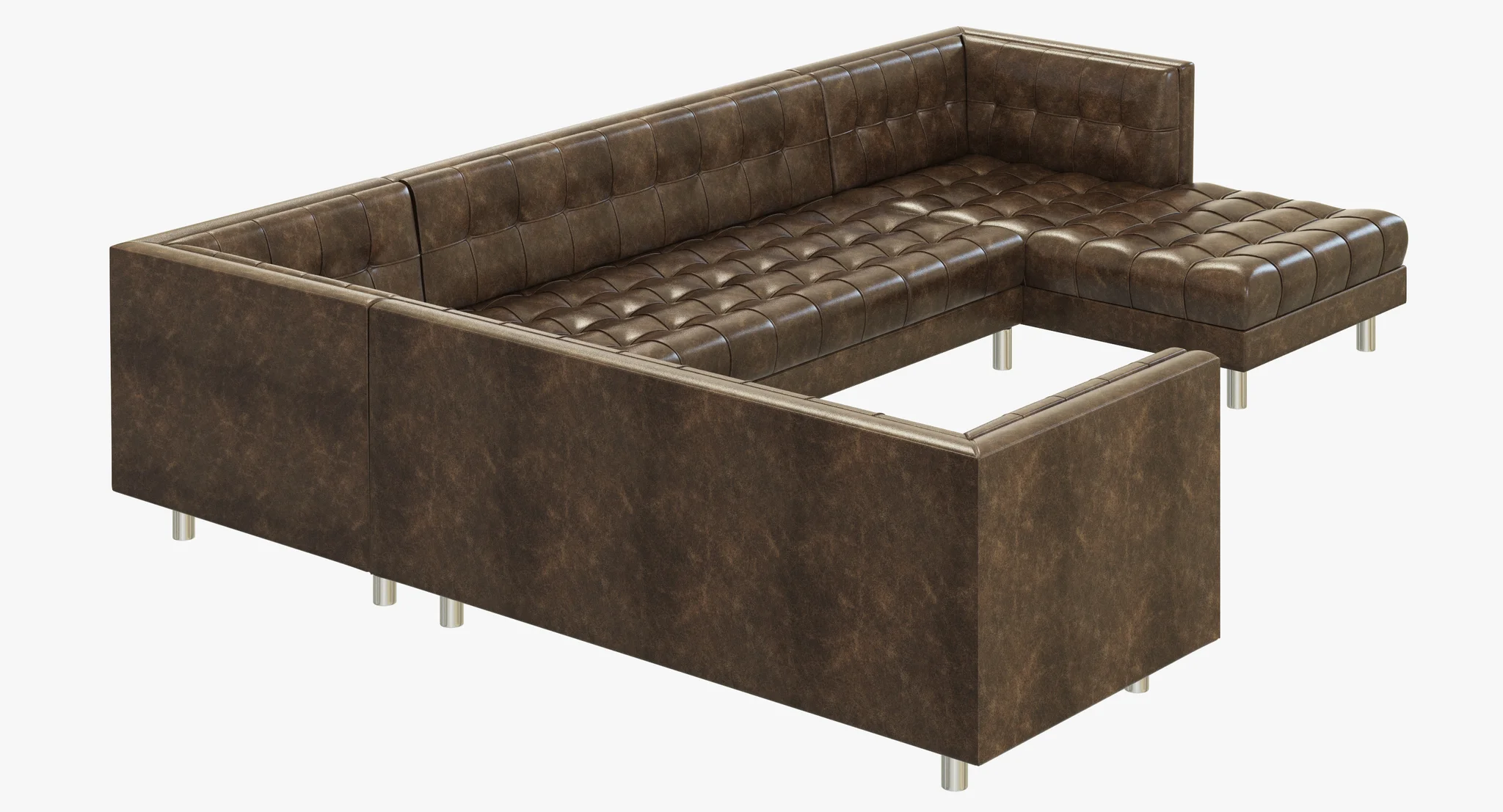 Bernhardt Dunhill Sectional Sofa — 3D model preview 4