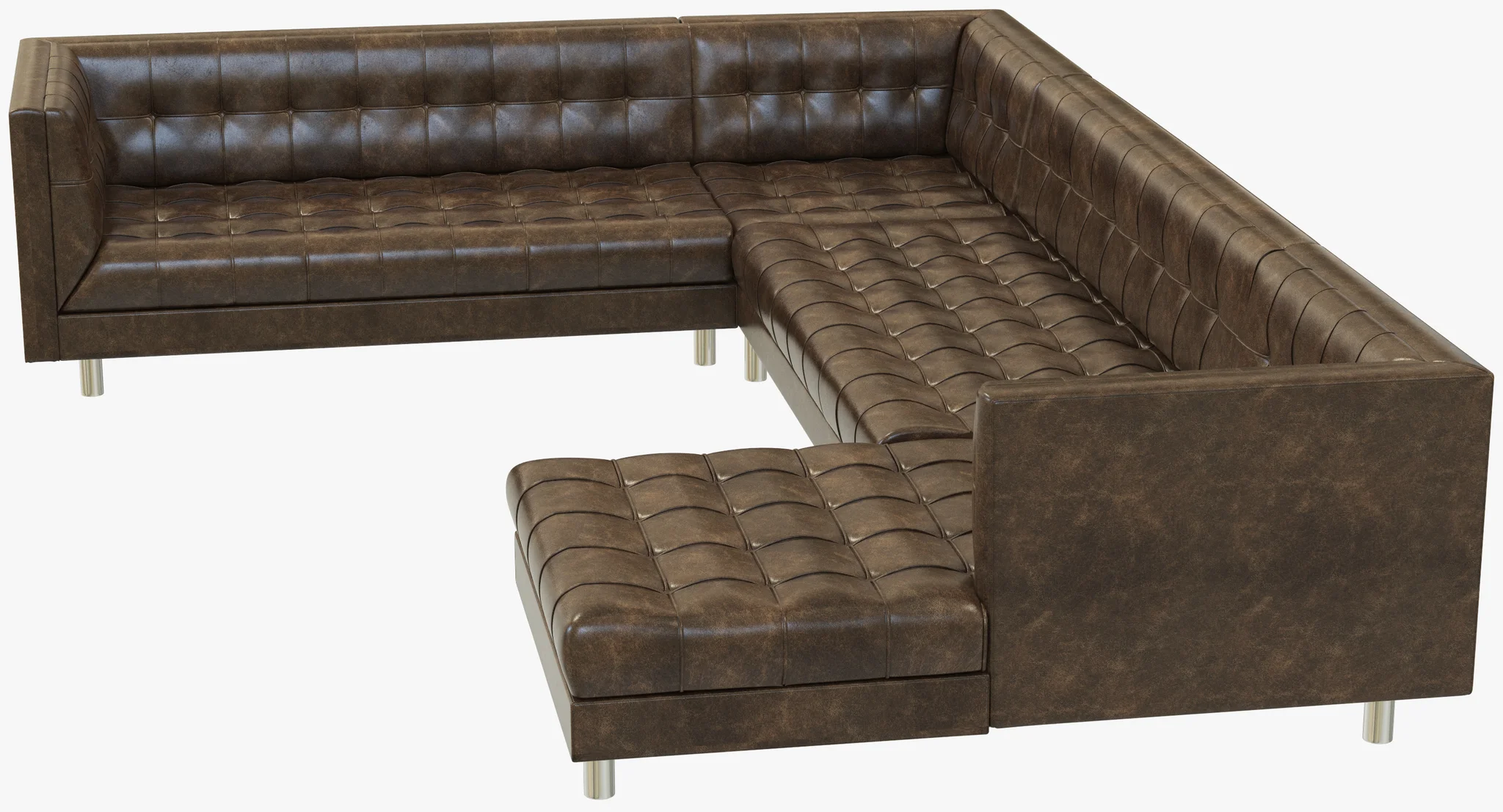Bernhardt Dunhill Sectional Sofa — 3D model preview 5