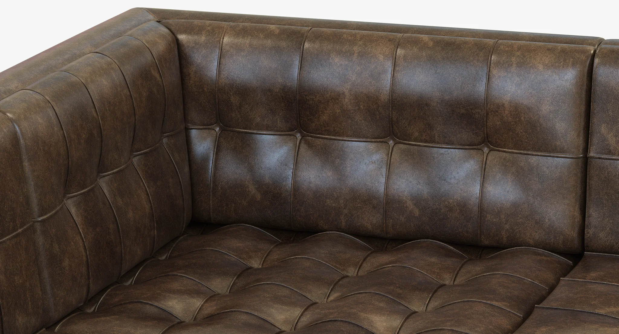 Bernhardt Dunhill Sectional Sofa — 3D model preview 7