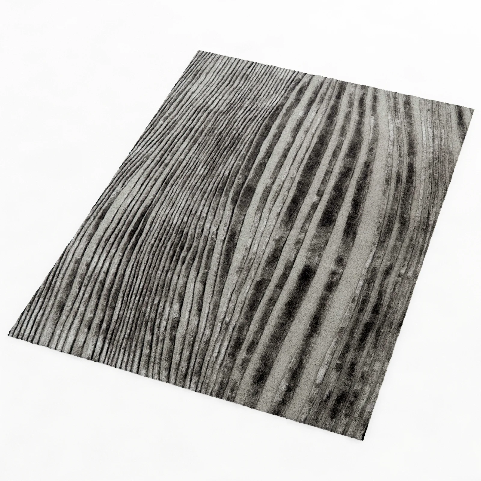 Baxter TO HEAVEN WAVE DENIM CARPET — 3D model preview 8