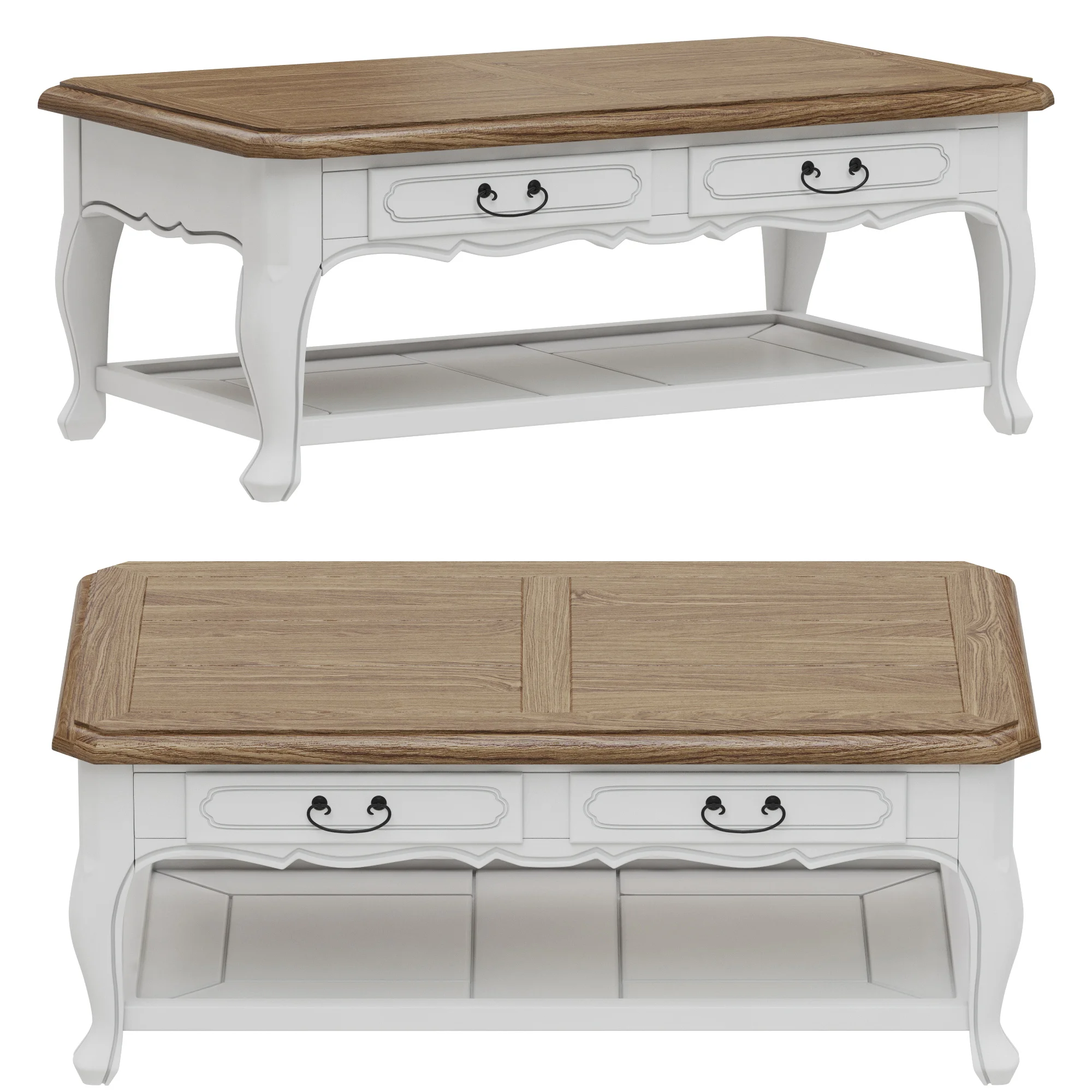 Dantone Home Salon De Provans Table — 3D model preview 2