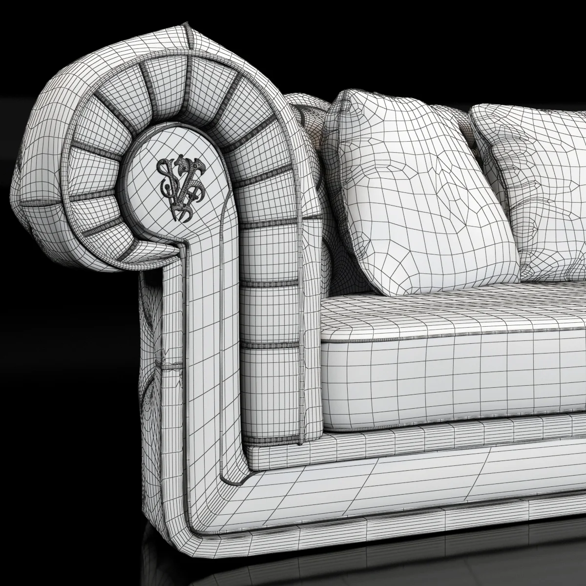 Visionnaire Jackpot Arc, 3D model preview 5