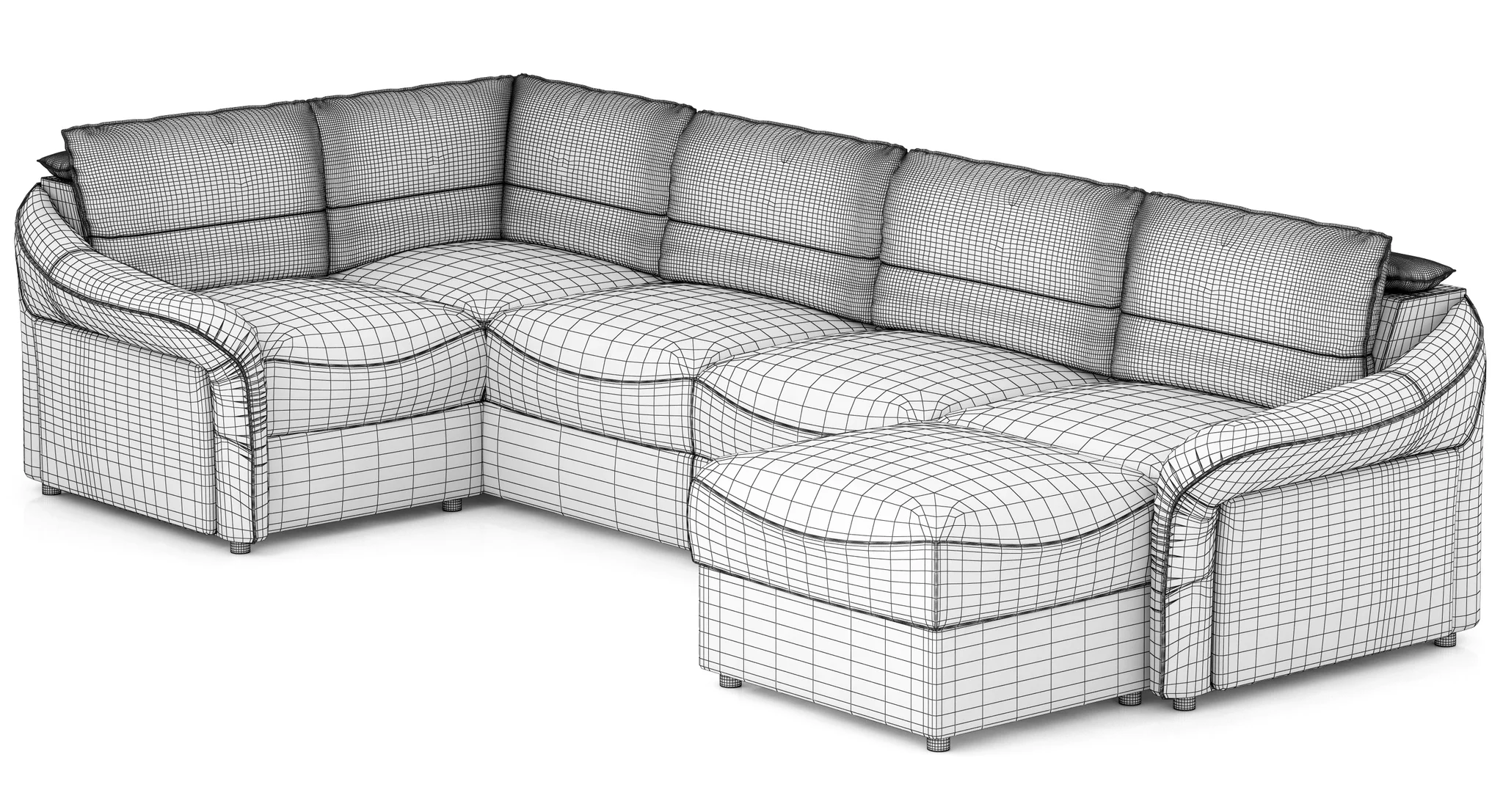 Meblomak Larino Sofa — 3D model preview 3