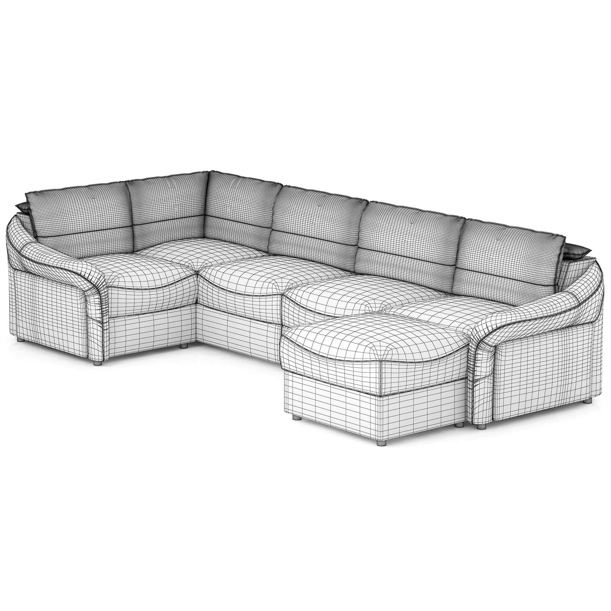 Meblomak Larino Sofa — 3D model preview 4