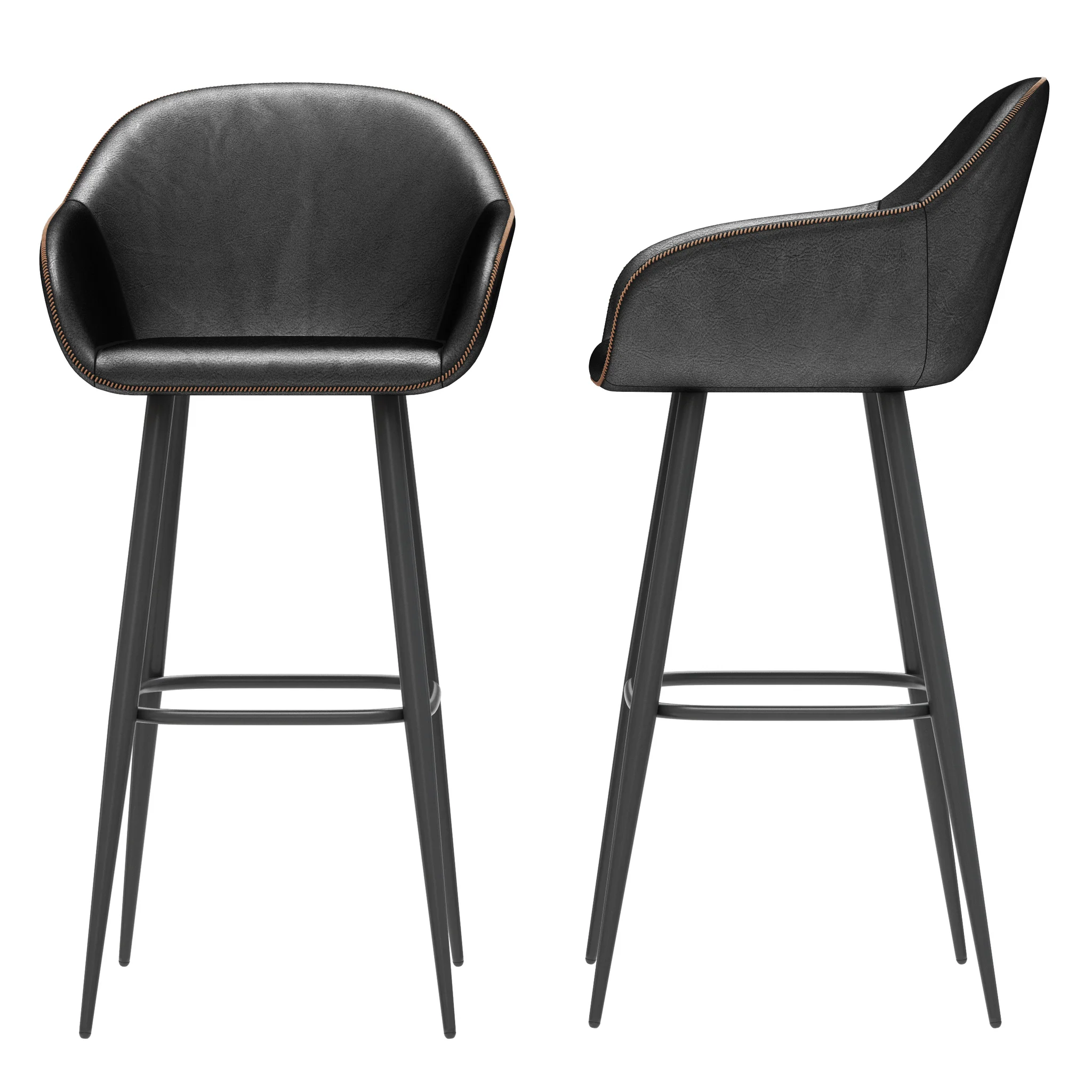 Deephouse Ervin Barstool — 3D model preview 7