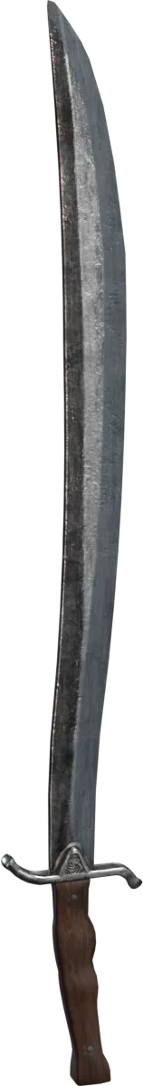 Wooden Handle Saber Sword