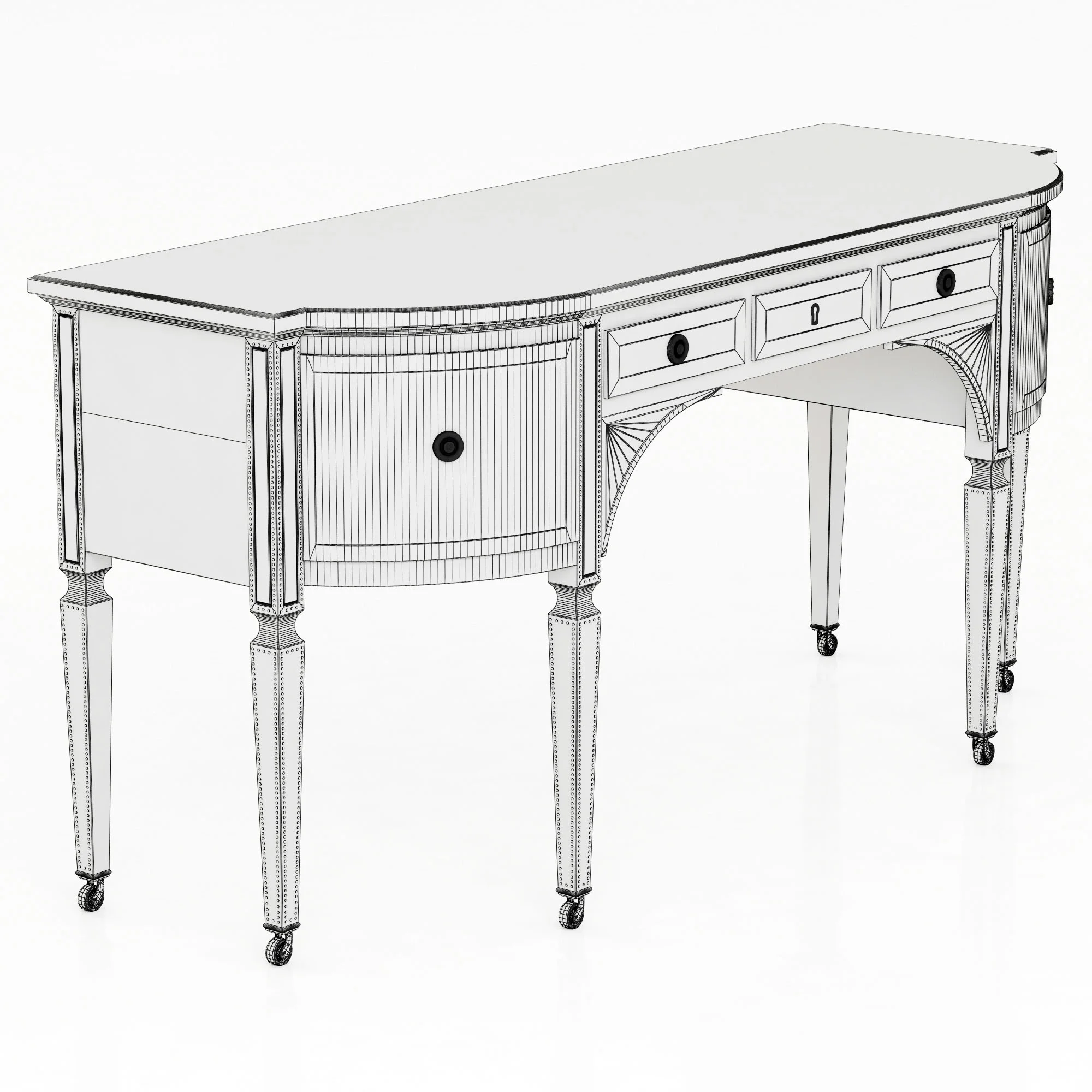 Baker Sideboard 5030 — 3D model preview 6